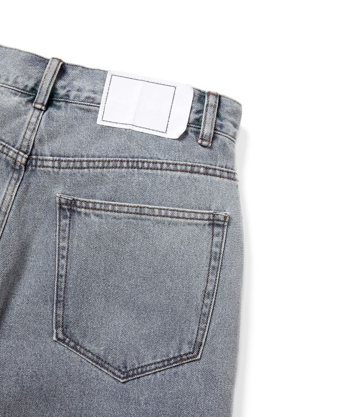 디스이즈네버댓(THISISNEVERTHAT) Washed Denim Short Washed Blue