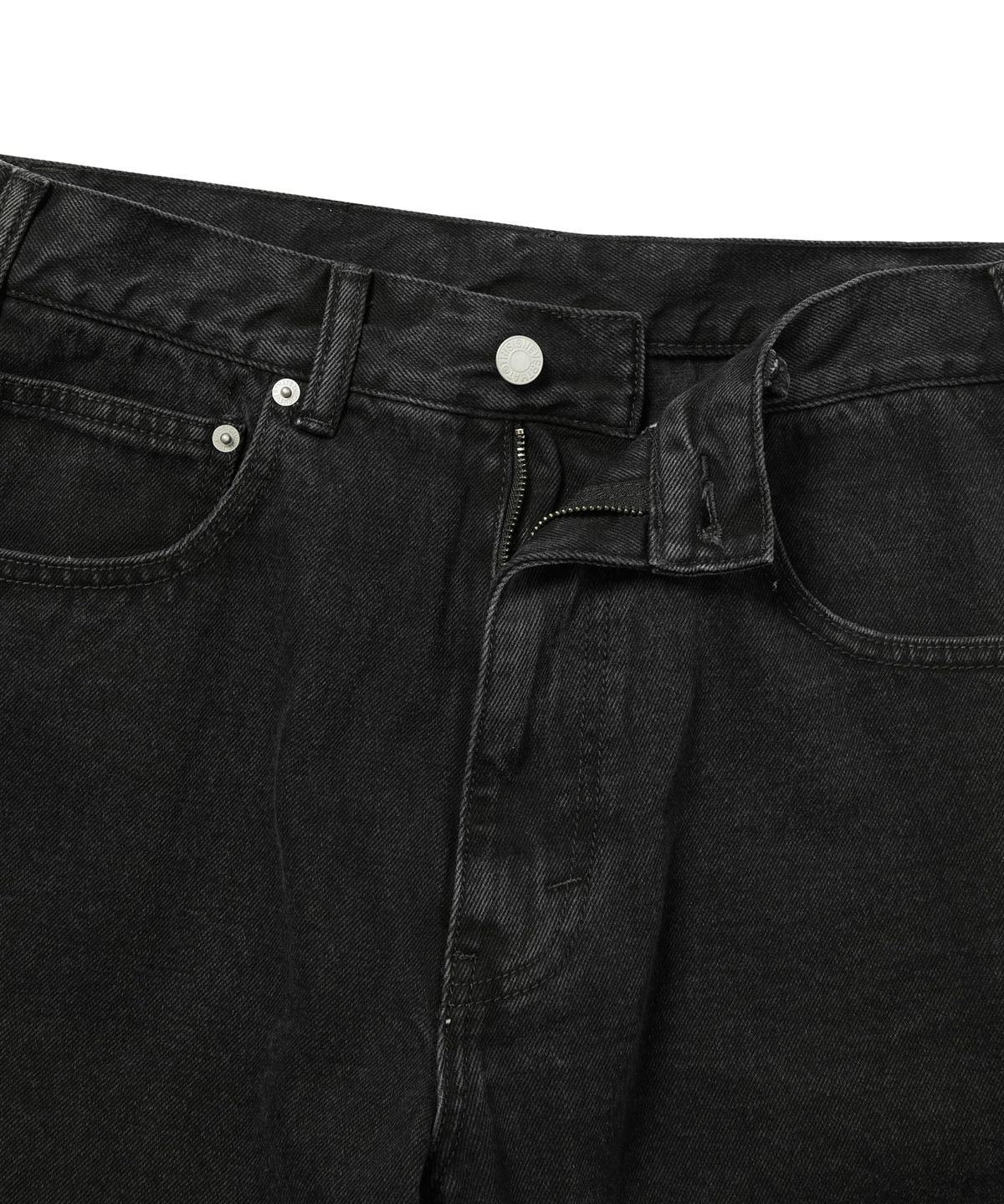 디스이즈네버댓(THISISNEVERTHAT) Washed Denim Short Black