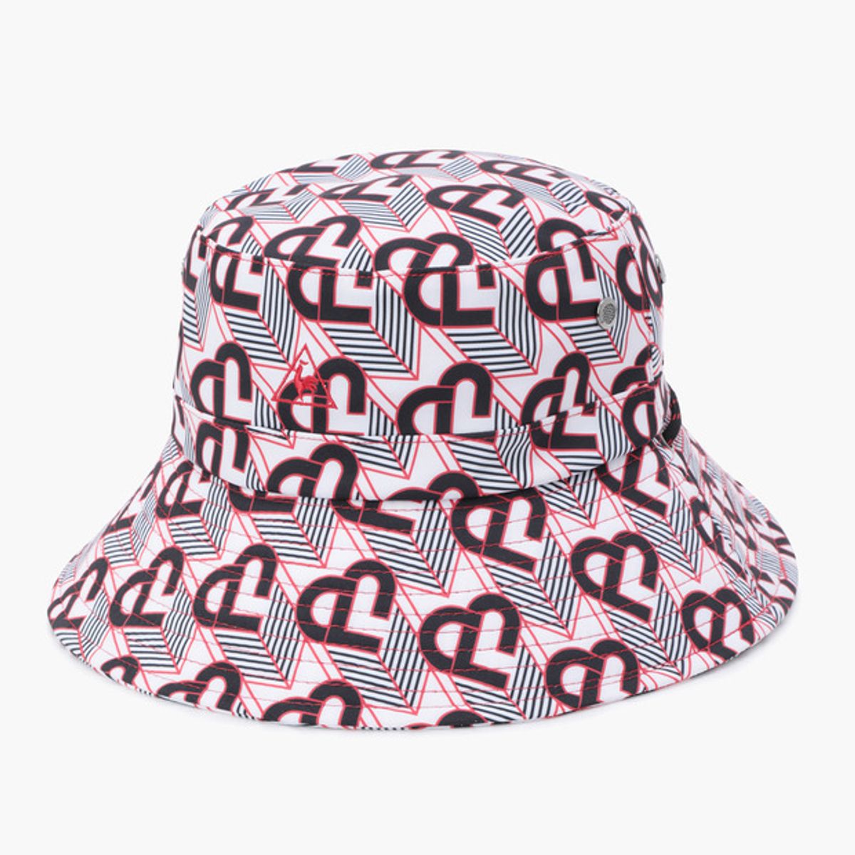 르꼬끄 골프(LECOQ GOLF) 여성 콘트라스트 스트링 버킷햇 (GQ122LCP31)