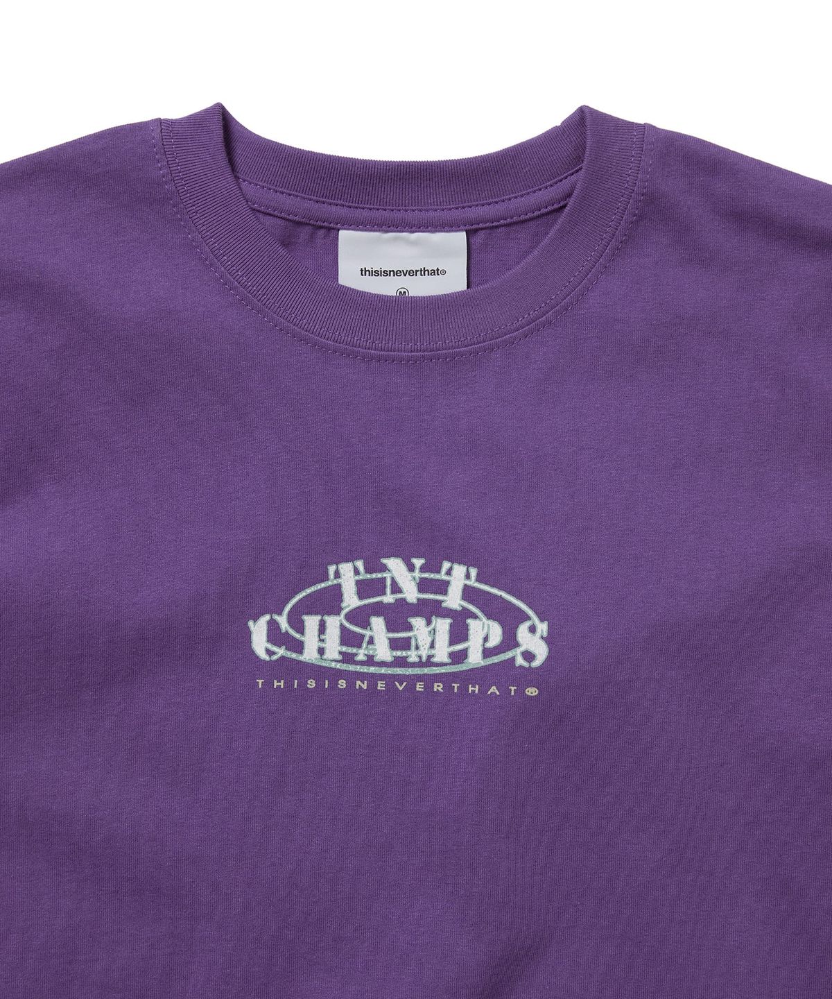 디스이즈네버댓(THISISNEVERTHAT) TNT CHAMPS W Tee Purple