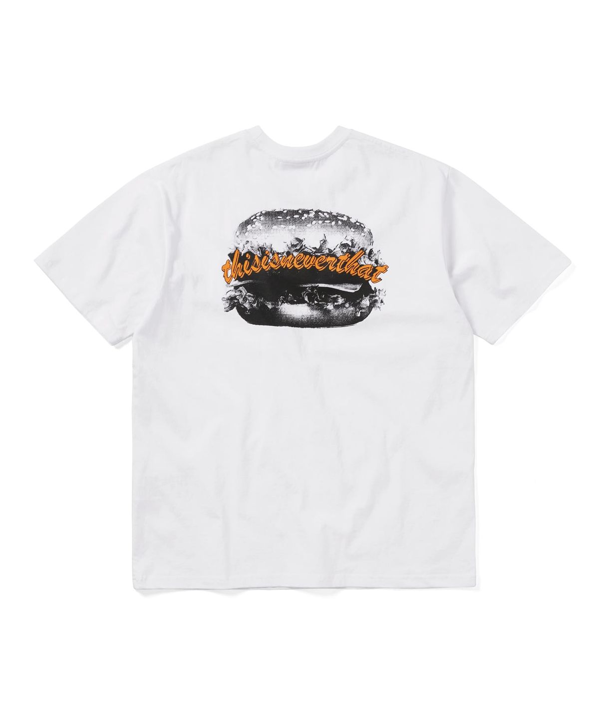 디스이즈네버댓(THISISNEVERTHAT) Hamburger Tee White