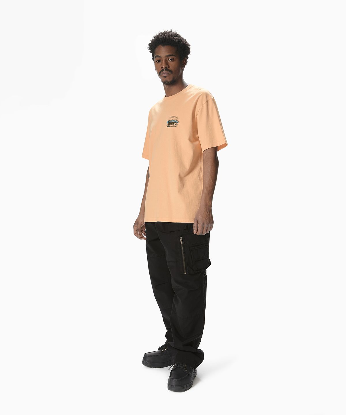 디스이즈네버댓(THISISNEVERTHAT) Hamburger Tee Apricot