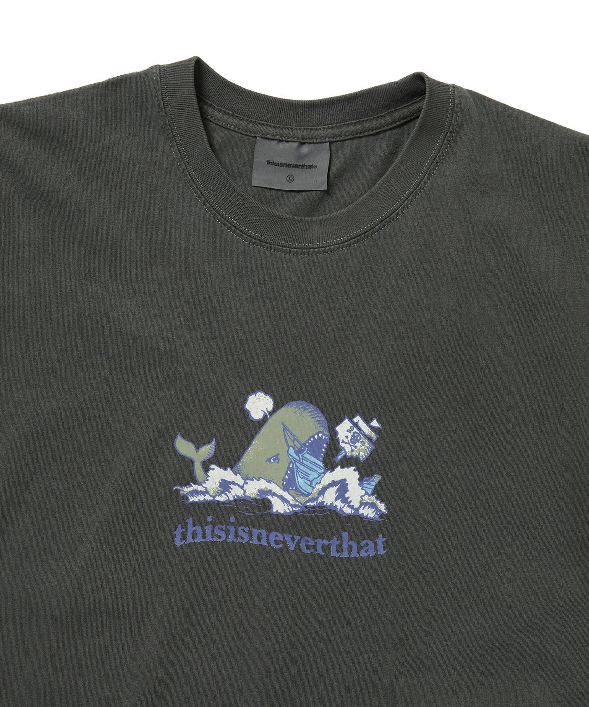디스이즈네버댓(THISISNEVERTHAT) Dangerous Sea Tee Charcoal