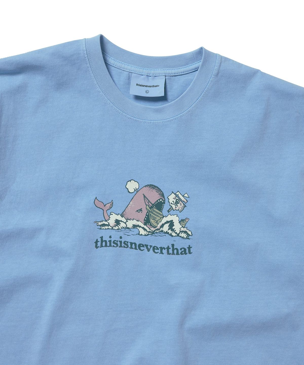 디스이즈네버댓(THISISNEVERTHAT) Dangerous Sea Tee Blue