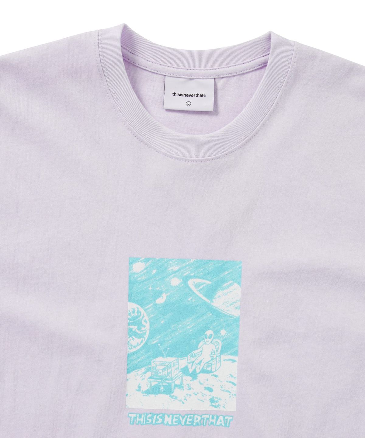 디스이즈네버댓(THISISNEVERTHAT) Outer Space Tee Lilac