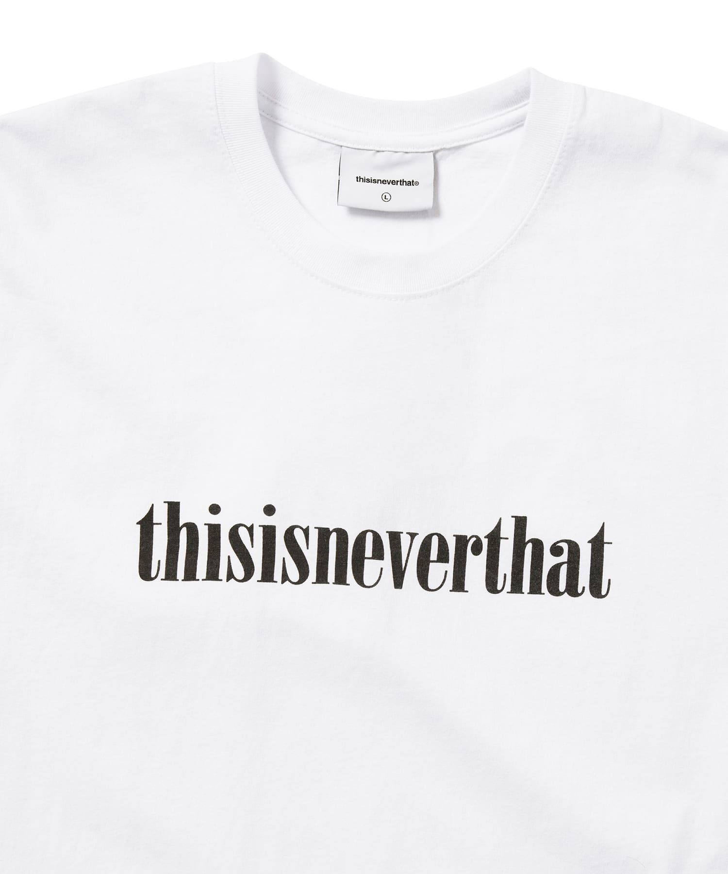 MUSINSA | thisisneverthat Onyx Logo Tee White