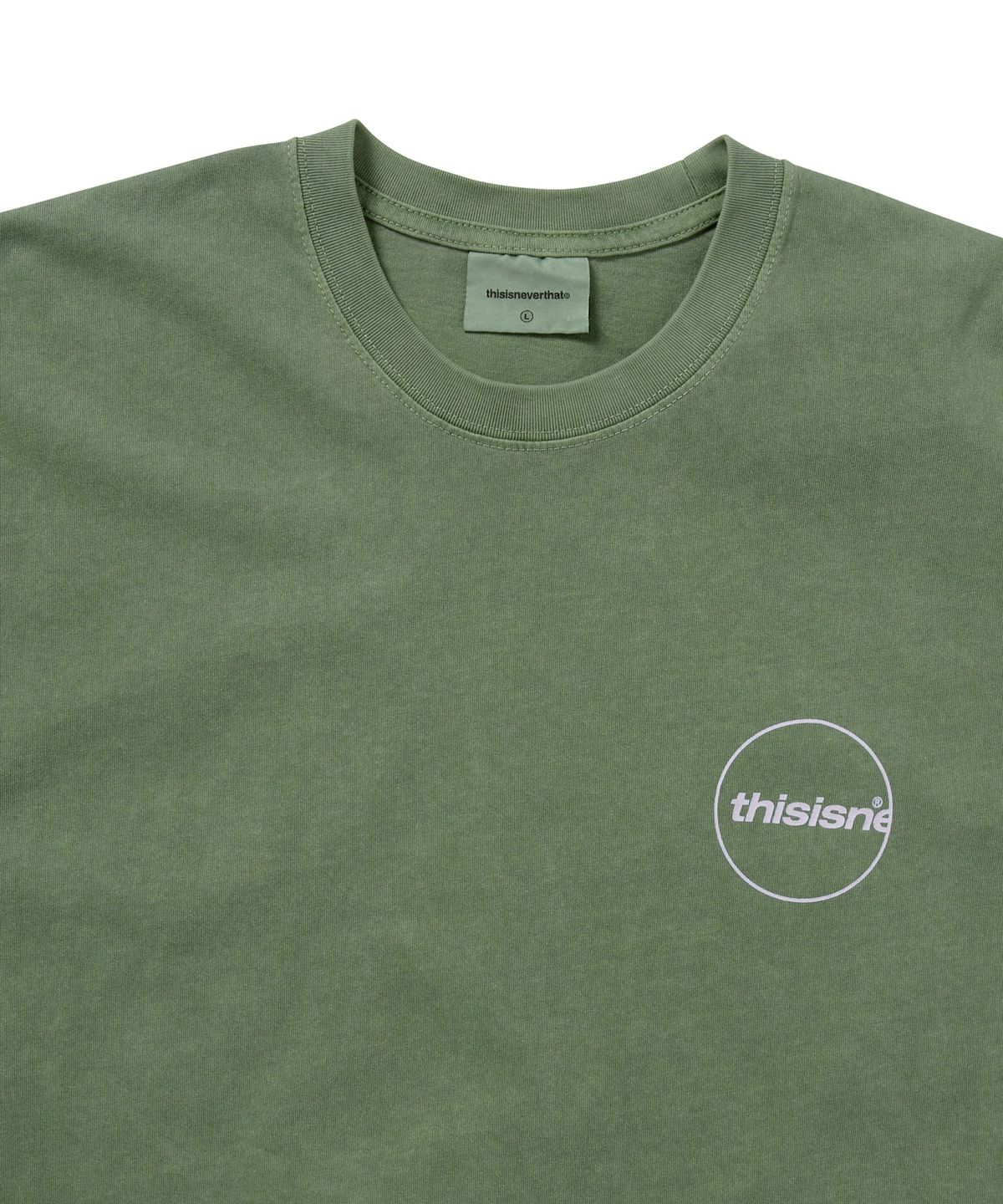 디스이즈네버댓(THISISNEVERTHAT) C-Logo Tee Pickle