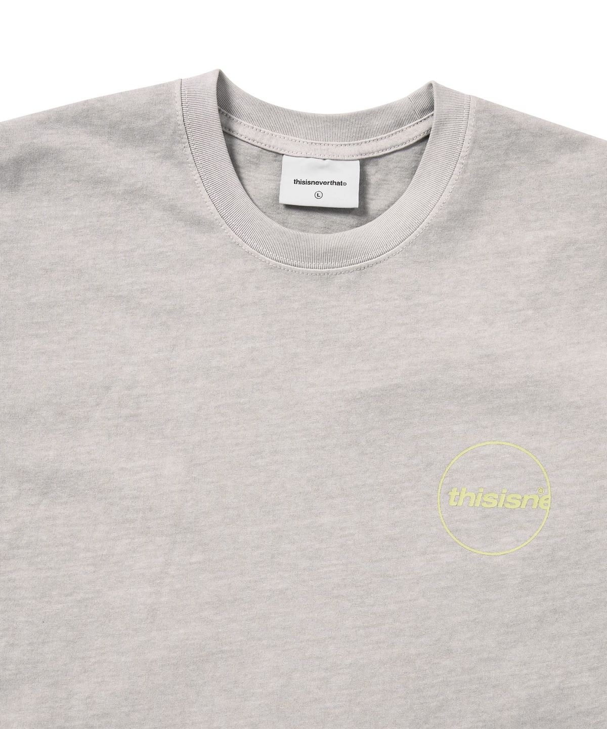디스이즈네버댓(THISISNEVERTHAT) (SS25) C-Logo Tee Grey