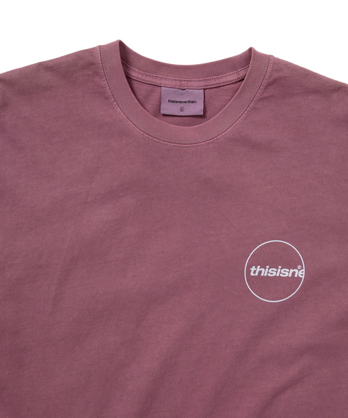 디스이즈네버댓(THISISNEVERTHAT) C-Logo Tee Fuchsia