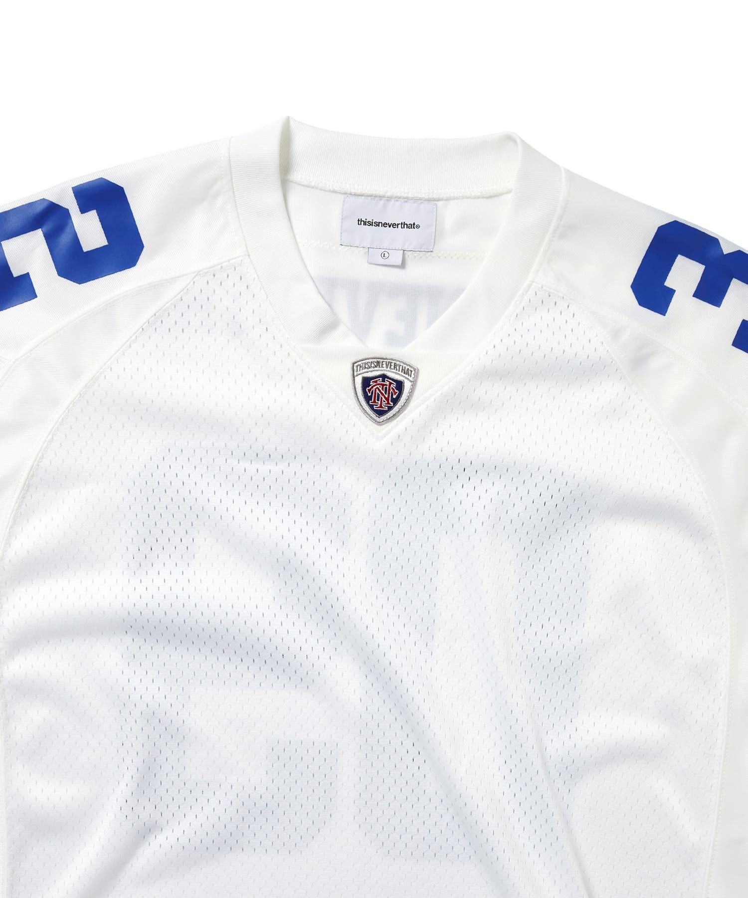 MUSINSA | thisisneverthat® Football Jersey White
