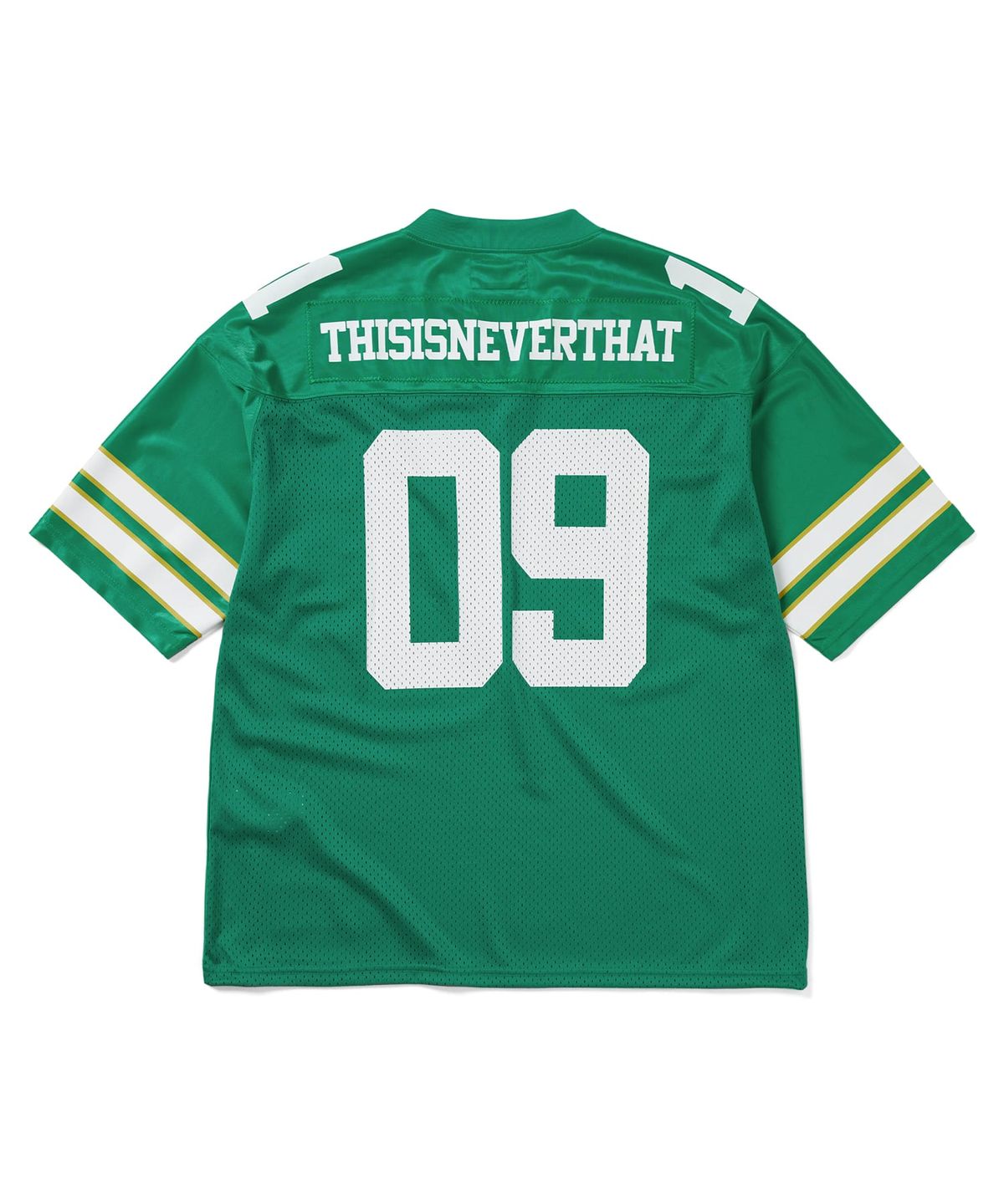 디스이즈네버댓(THISISNEVERTHAT) Football Jersey Green