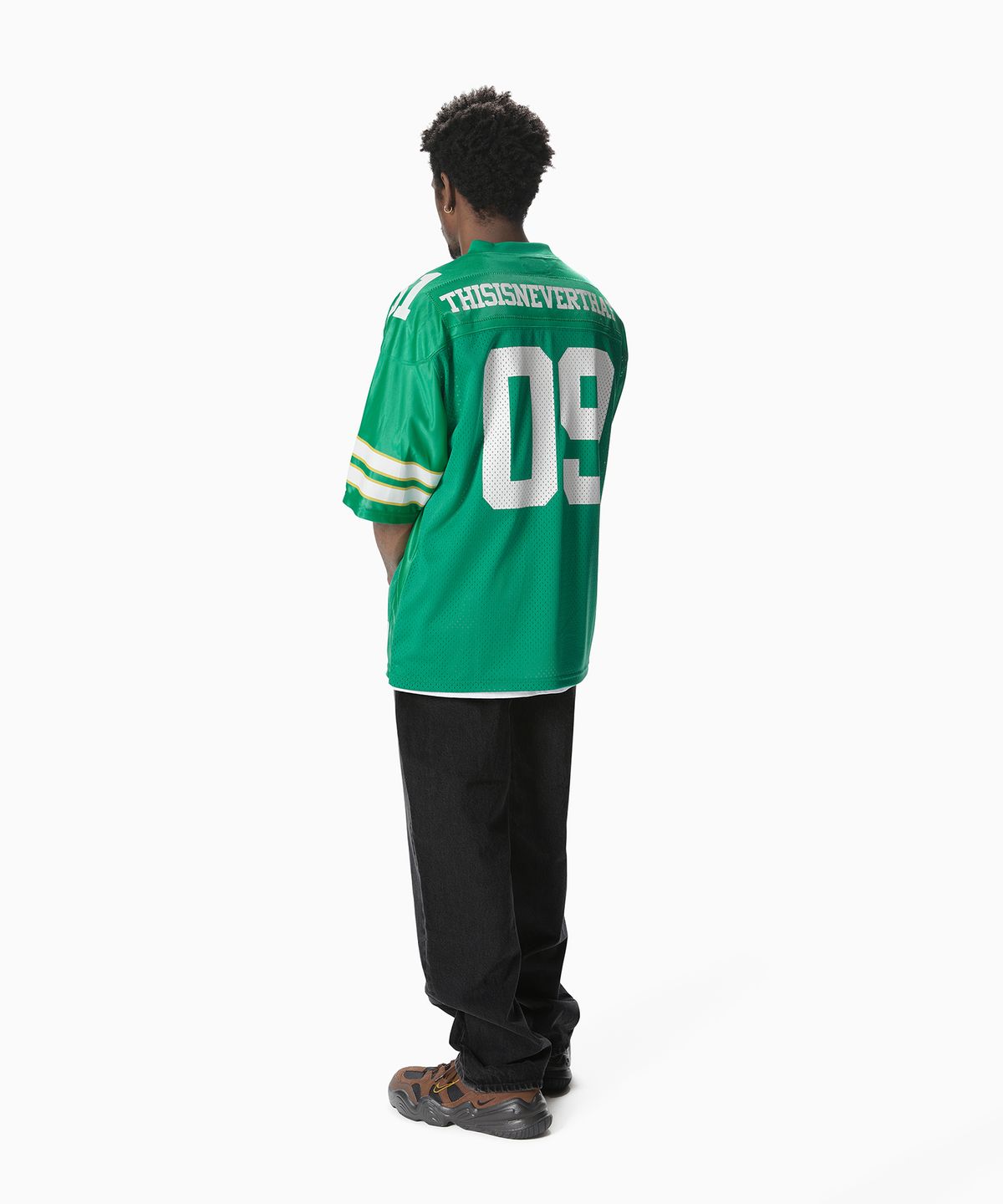디스이즈네버댓(THISISNEVERTHAT) Football Jersey Green