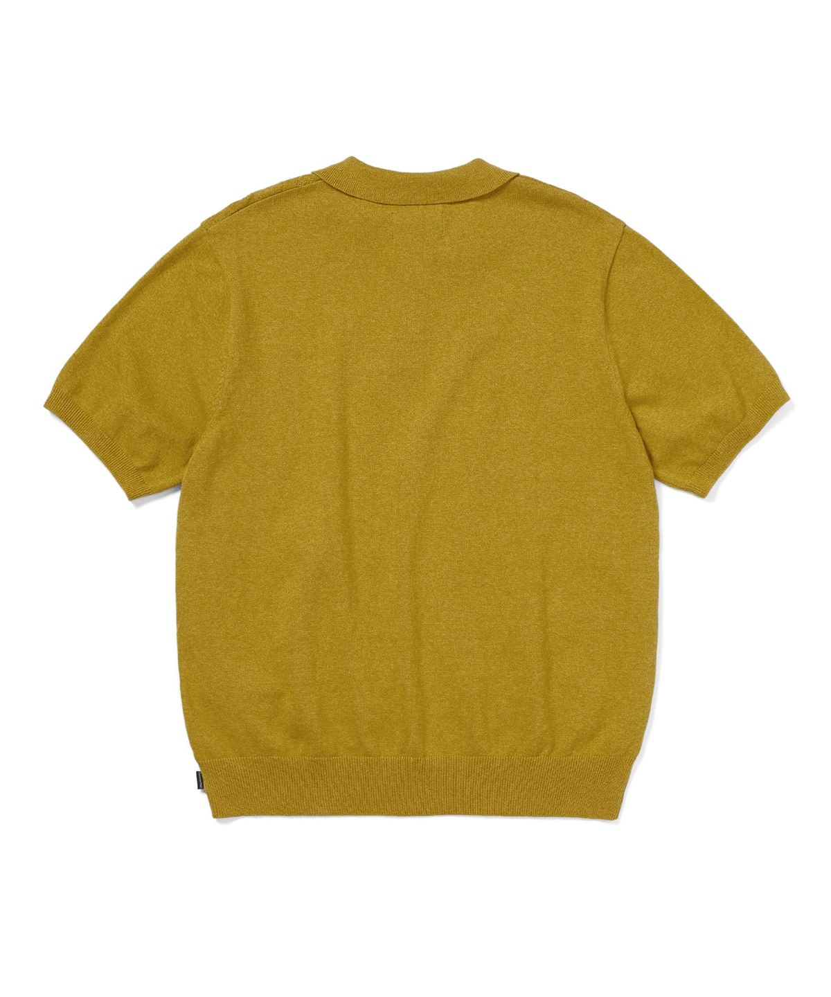 디스이즈네버댓(THISISNEVERTHAT) Stacked TNT S/S Knit Polo Yellow