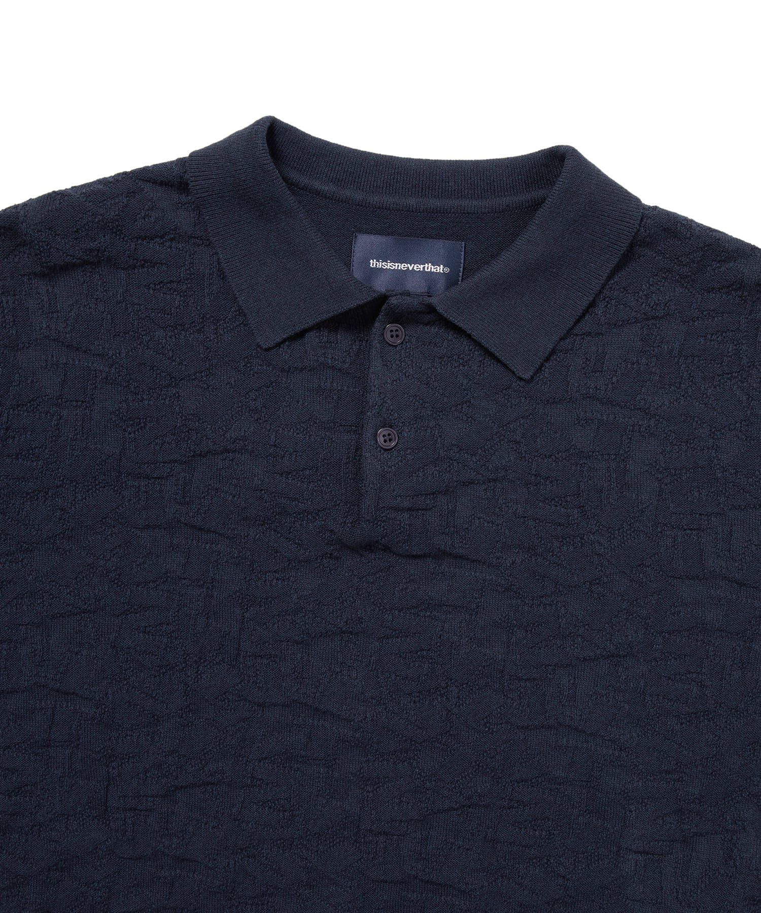 ★thisisneverthat★Stacked TNT S/S Knit Polo★大人気★ Stacked TNT S/S Knit Polo - thisisneverthat®