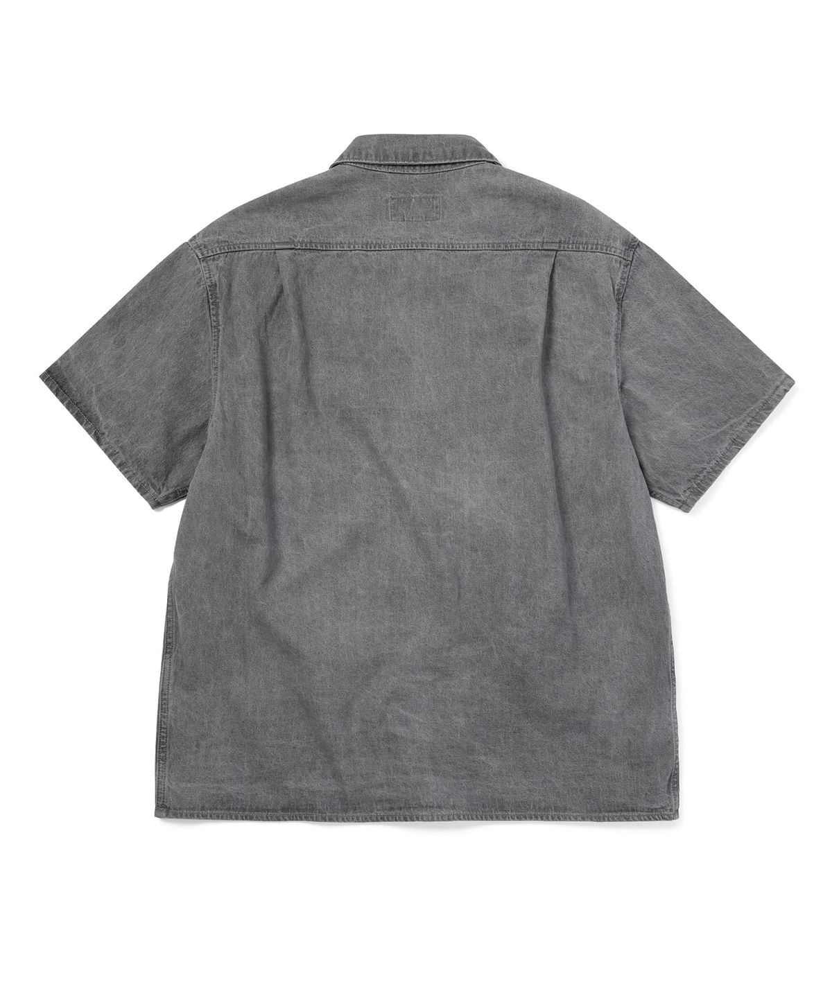 디스이즈네버댓(THISISNEVERTHAT) Washed Denim S/S Shirt Grey