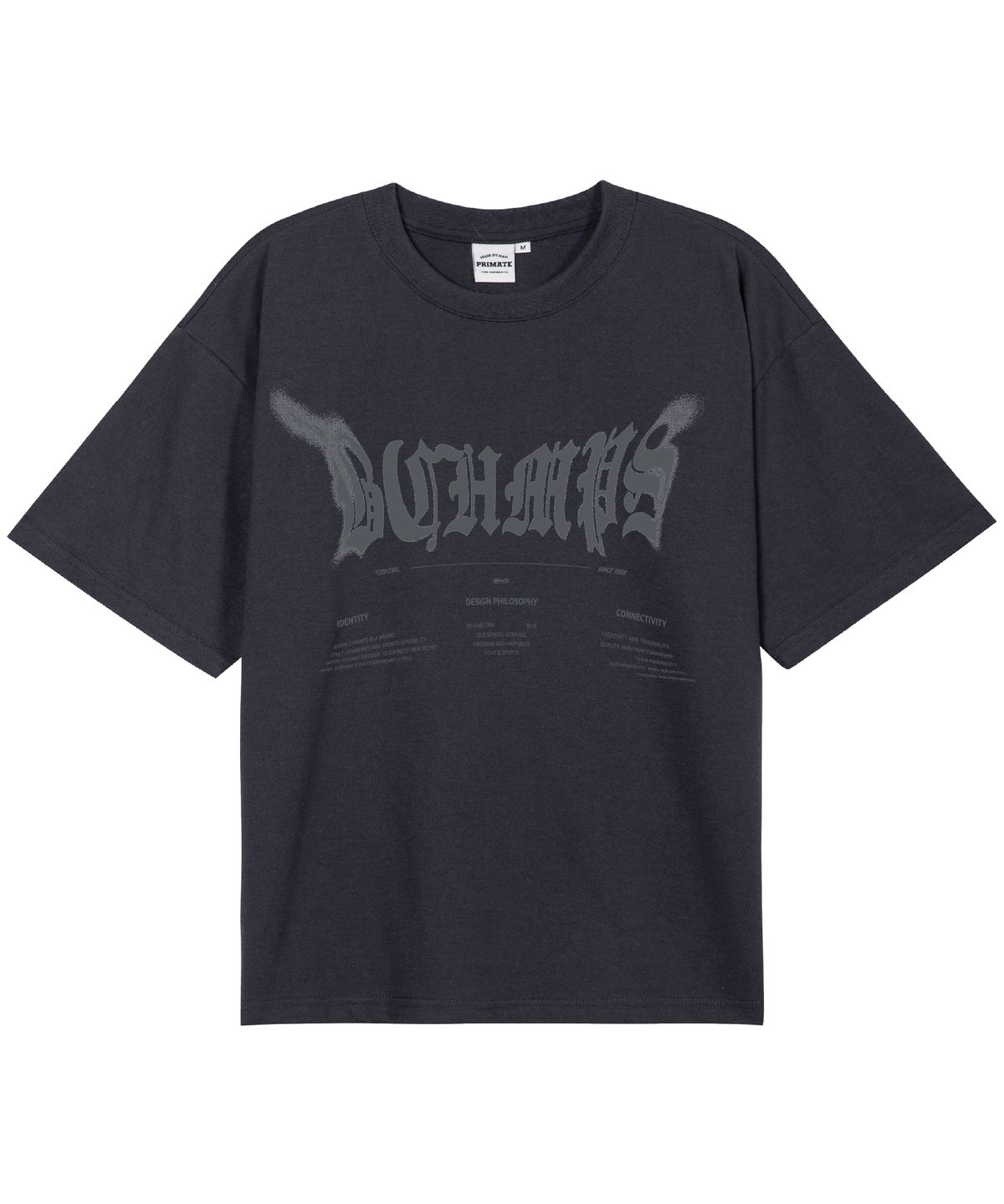 본챔스(BORN CHAMPS) [7 COLORS] DISTORTED DUST 오버핏 반팔티셔츠 B25ST39