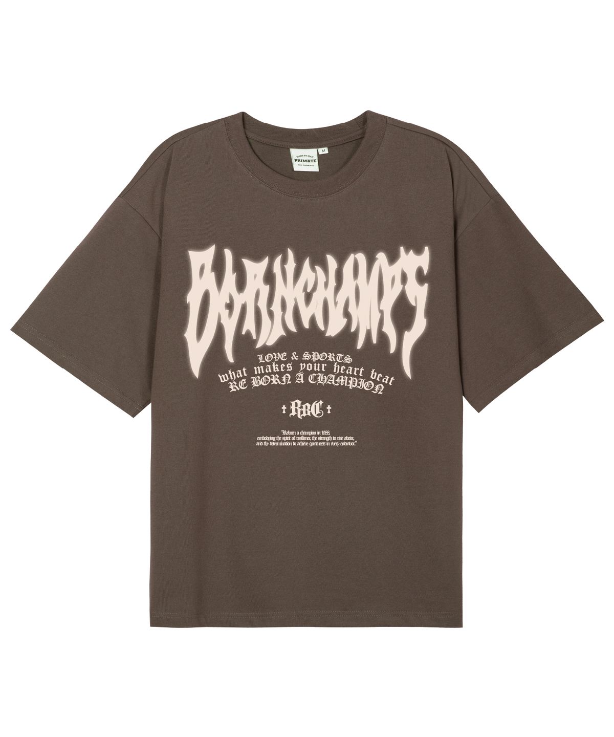 본챔스(BORN CHAMPS) [7 COLORS] TRIBAL SHADOW 오버핏 반팔티셔츠 B25ST42