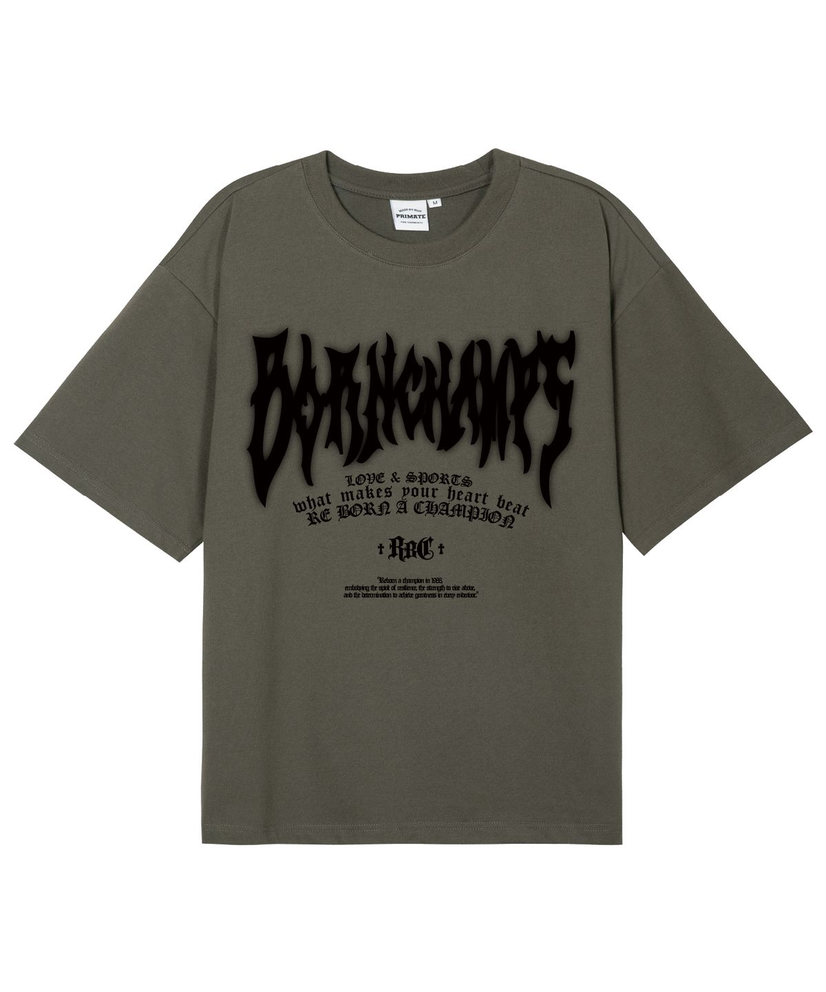 본챔스(BORN CHAMPS) [7 COLORS] TRIBAL SHADOW 오버핏 반팔티셔츠 B25ST42
