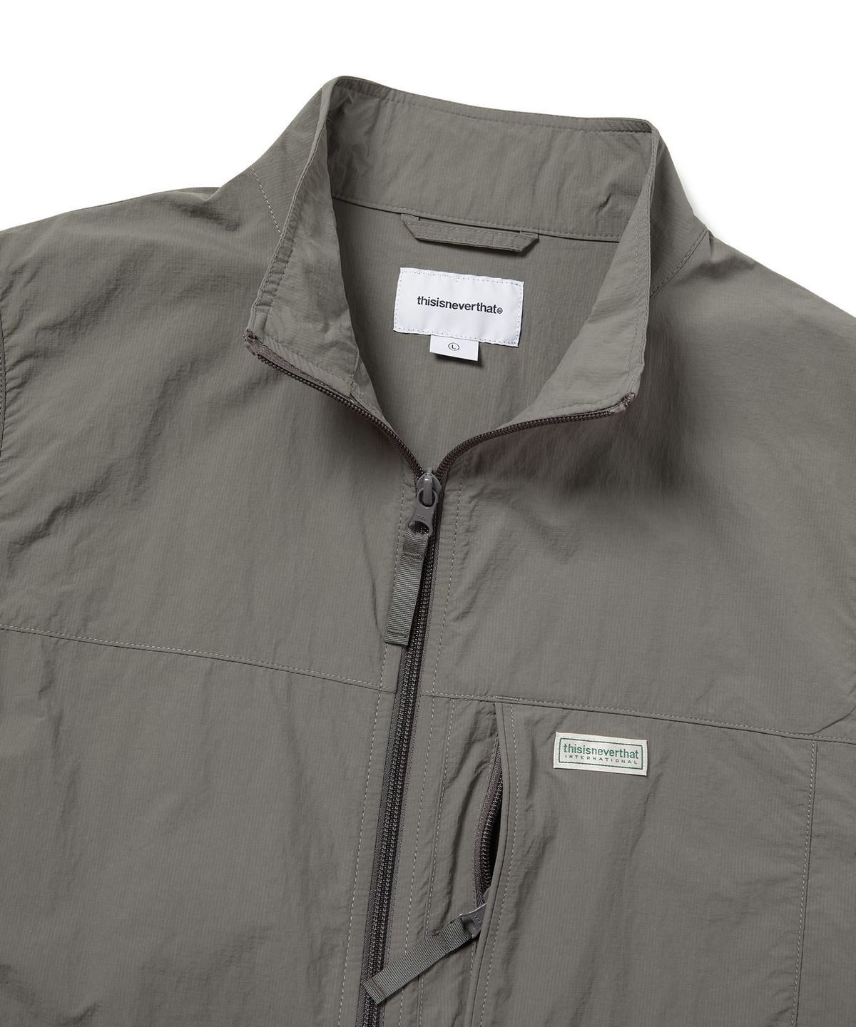 디스이즈네버댓(THISISNEVERTHAT) Nylon Sport Vest Olive Drab