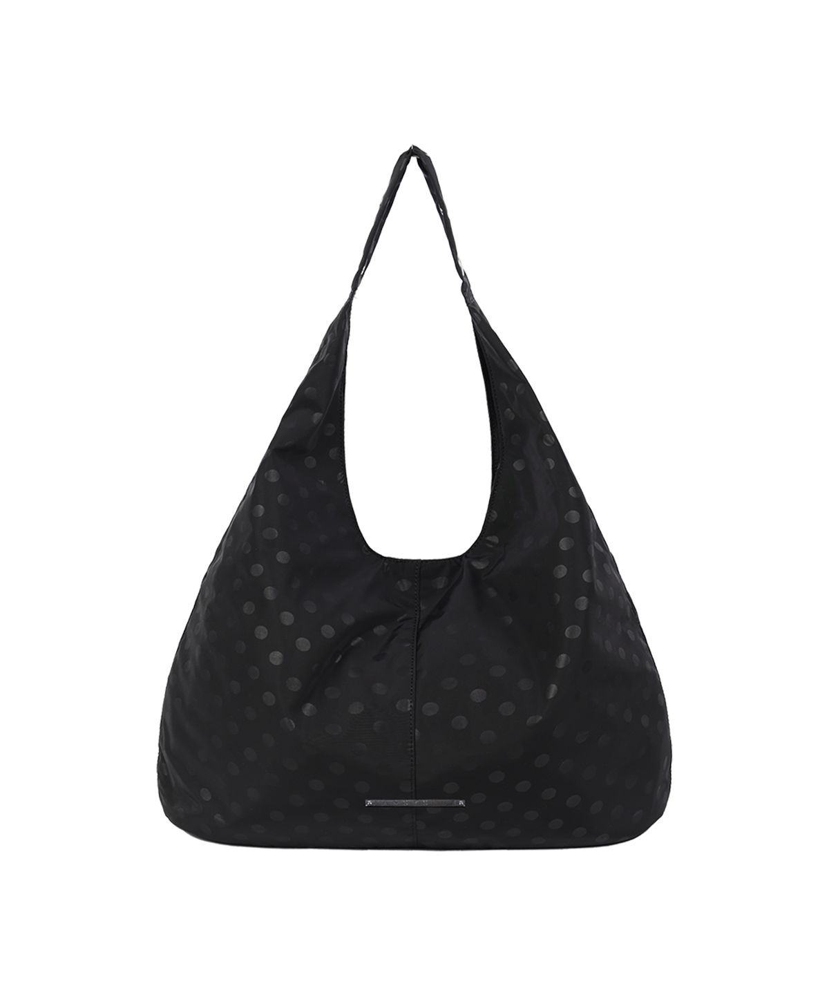팬시클럽(FANCY CLUB) 도트 아일렛 숄더백 (BLACK) F25QE993