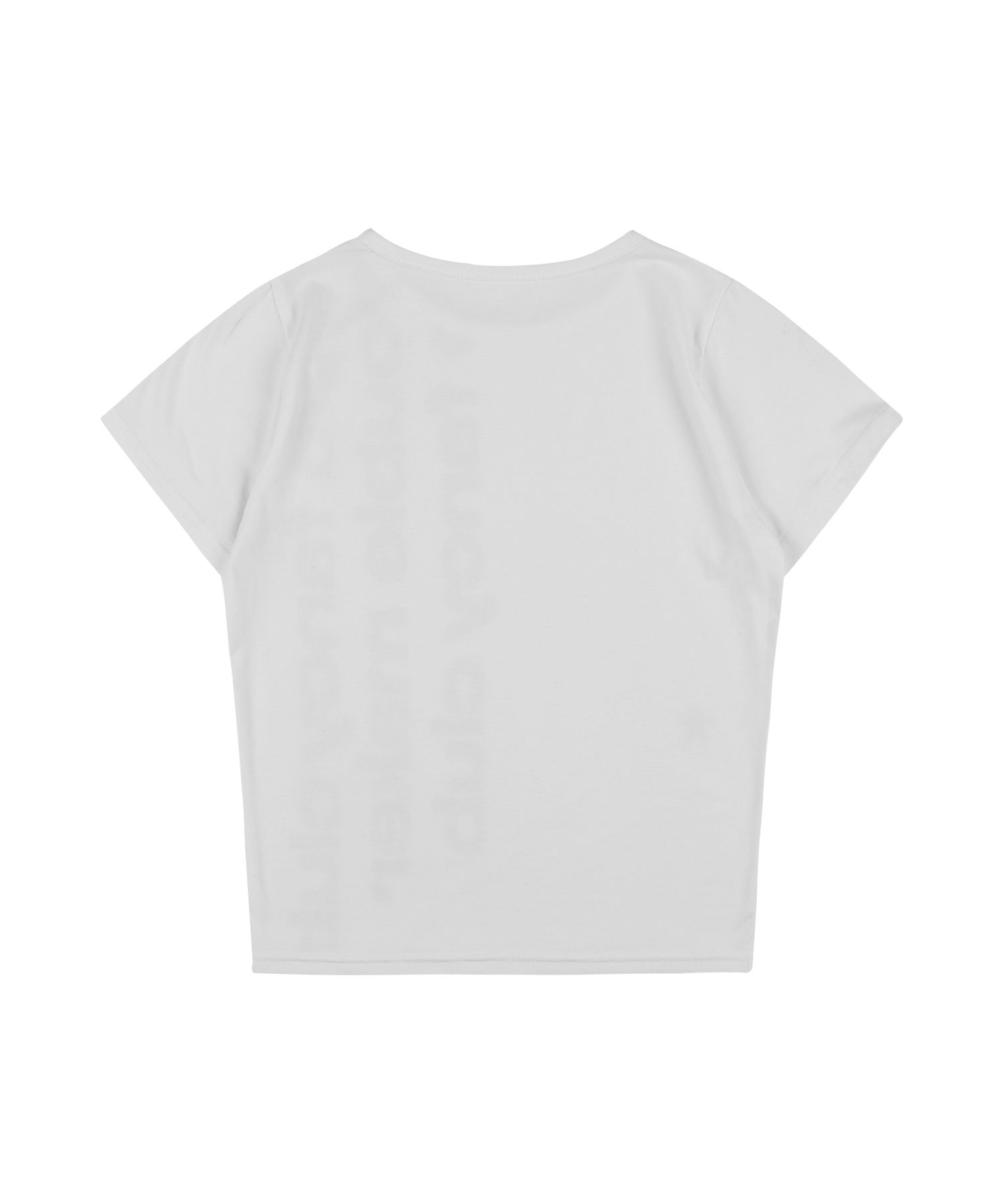 MUSINSA | FANCY CLUB Baywatch Crop Tee (WHITE) F25QB103