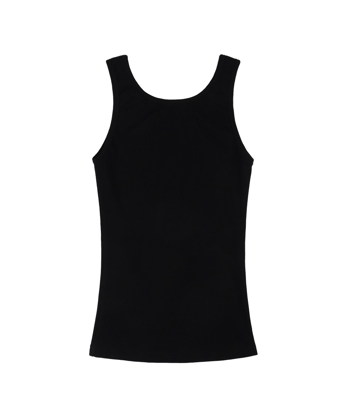 팬시클럽(FANCY CLUB) 프론트 크로스 슬리브리스 (BLACK) F25QB113