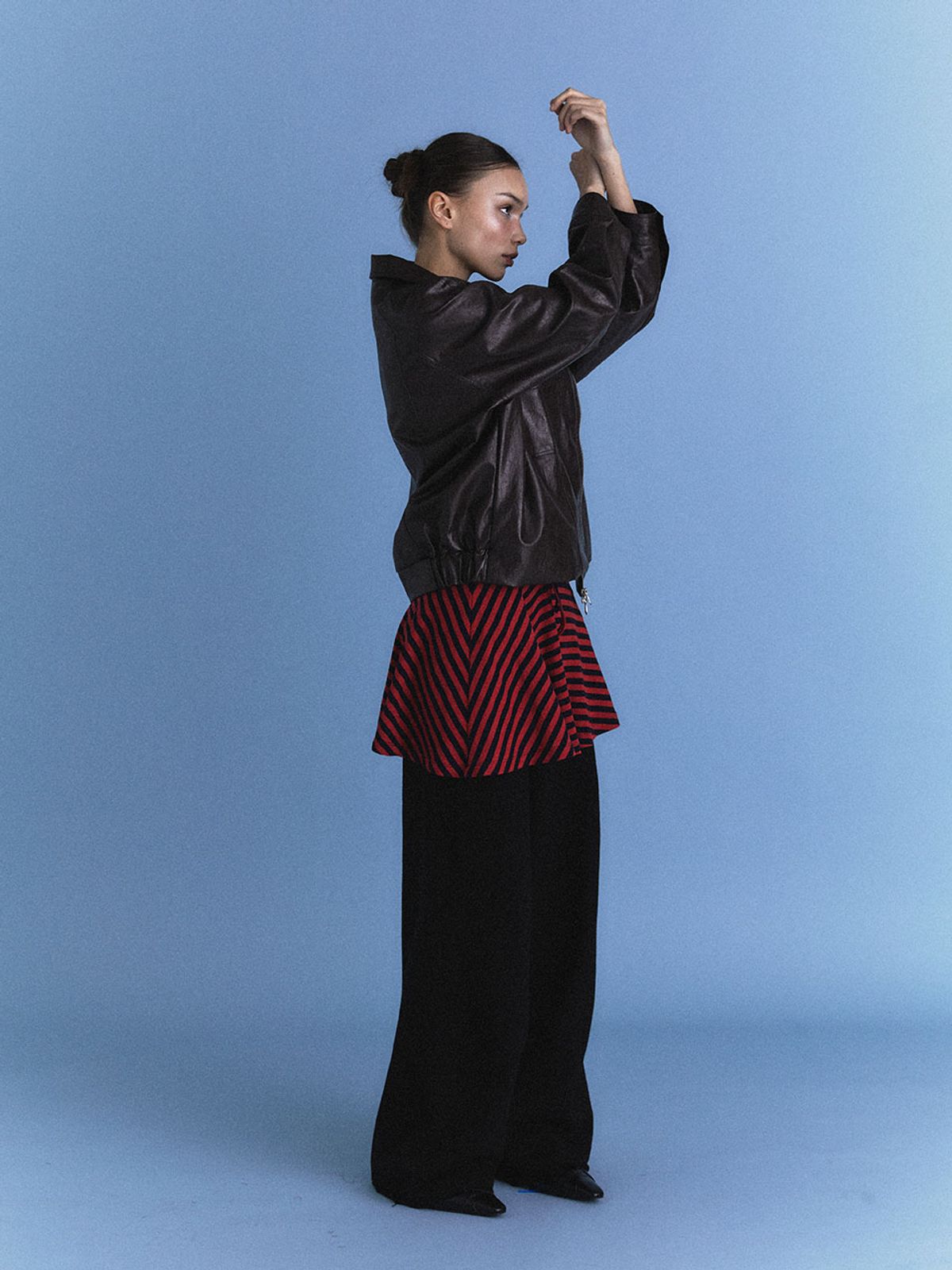 비수스(VISUS) Pigment Cotton Pants_Black