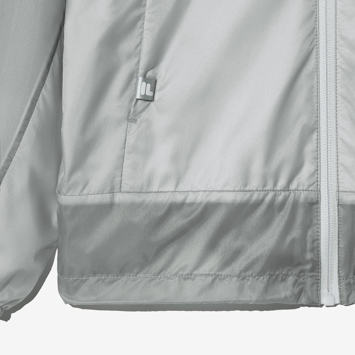 휠라 키즈(FILA KIDS) 경량 패커블 윈드브레이커(FK2JKH2503XLGY)