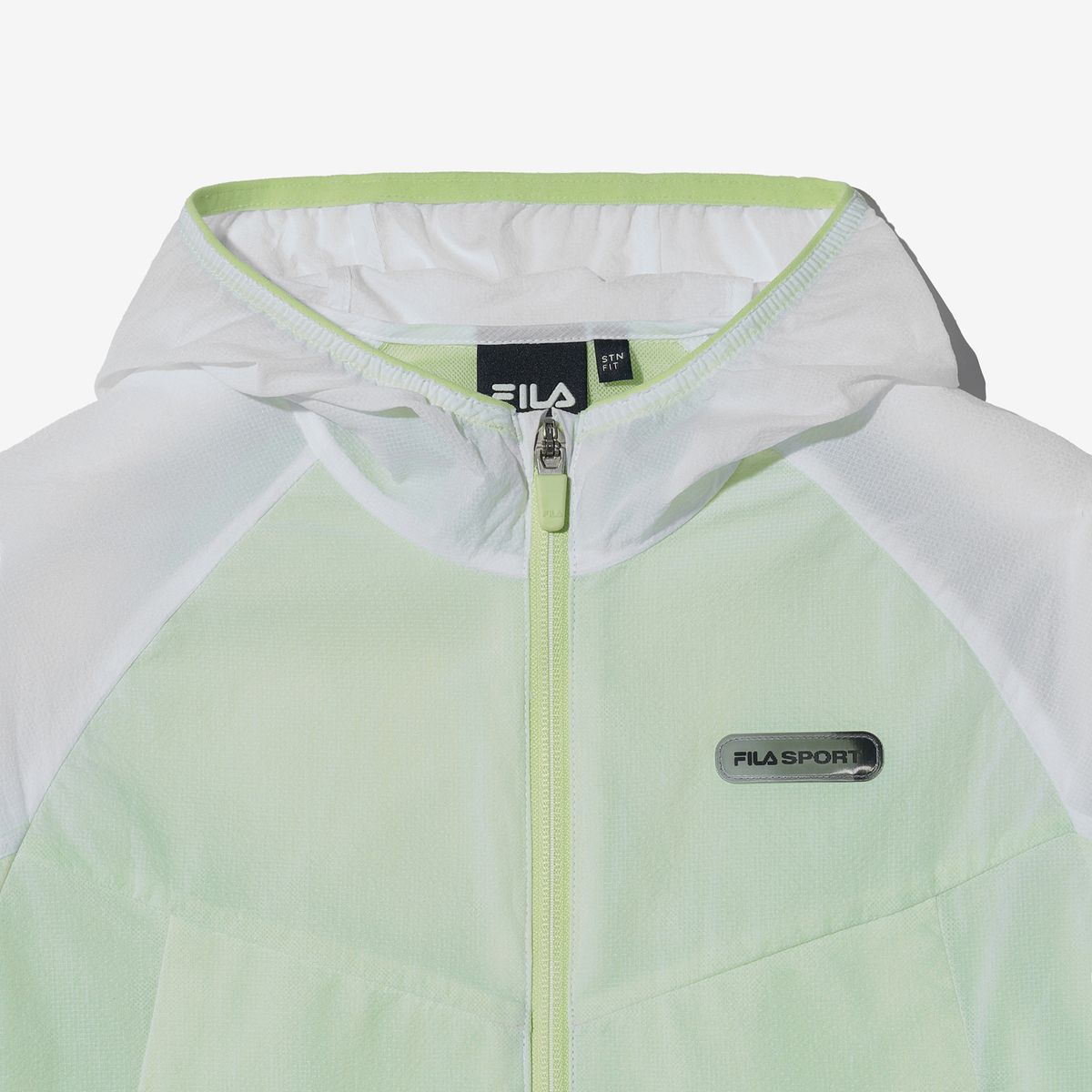 휠라 키즈(FILA KIDS) 경량 패커블 윈드브레이커(FK2JKH2503XWHI)