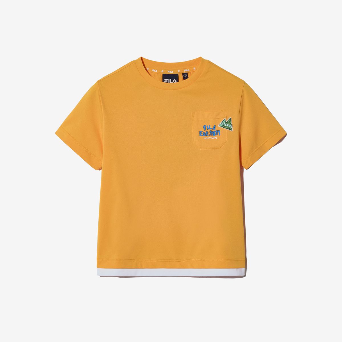 휠라 키즈(FILA KIDS) Travel club 포켓형 하프 상하세트
