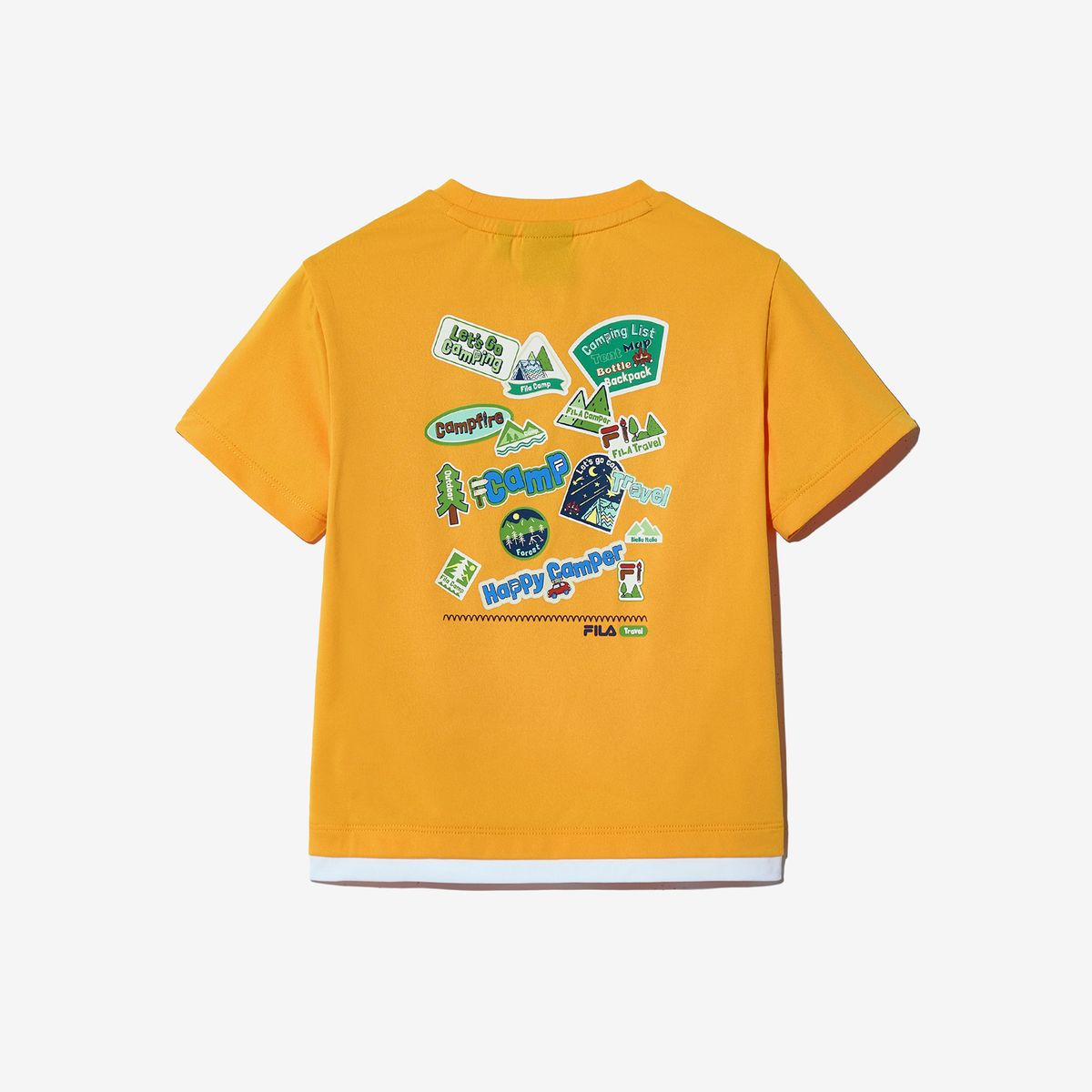 휠라 키즈(FILA KIDS) Travel club 포켓형 하프 상하세트