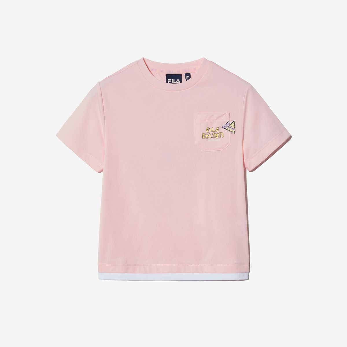 휠라 키즈(FILA KIDS) Travel club 포켓형 하프 상하세트