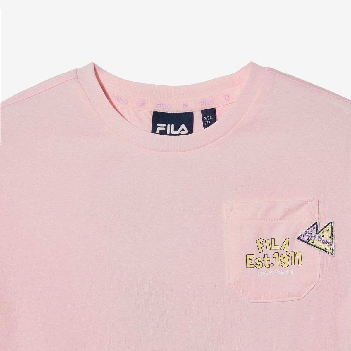 휠라 키즈(FILA KIDS) Travel club 포켓형 하프 상하세트