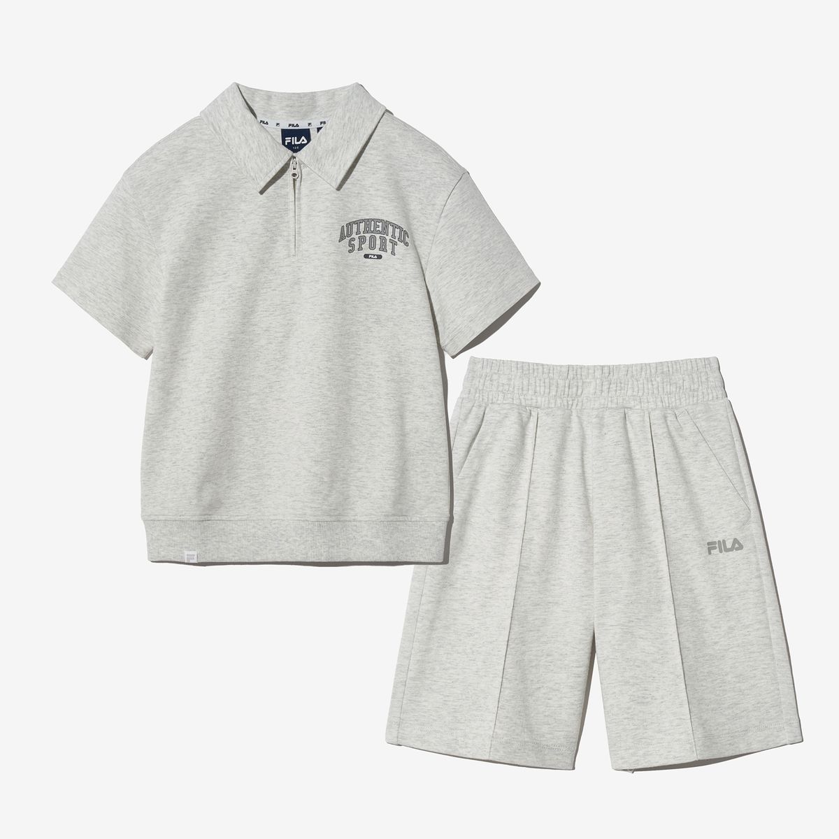휠라 키즈(FILA KIDS) 간절기 반집엎 세트