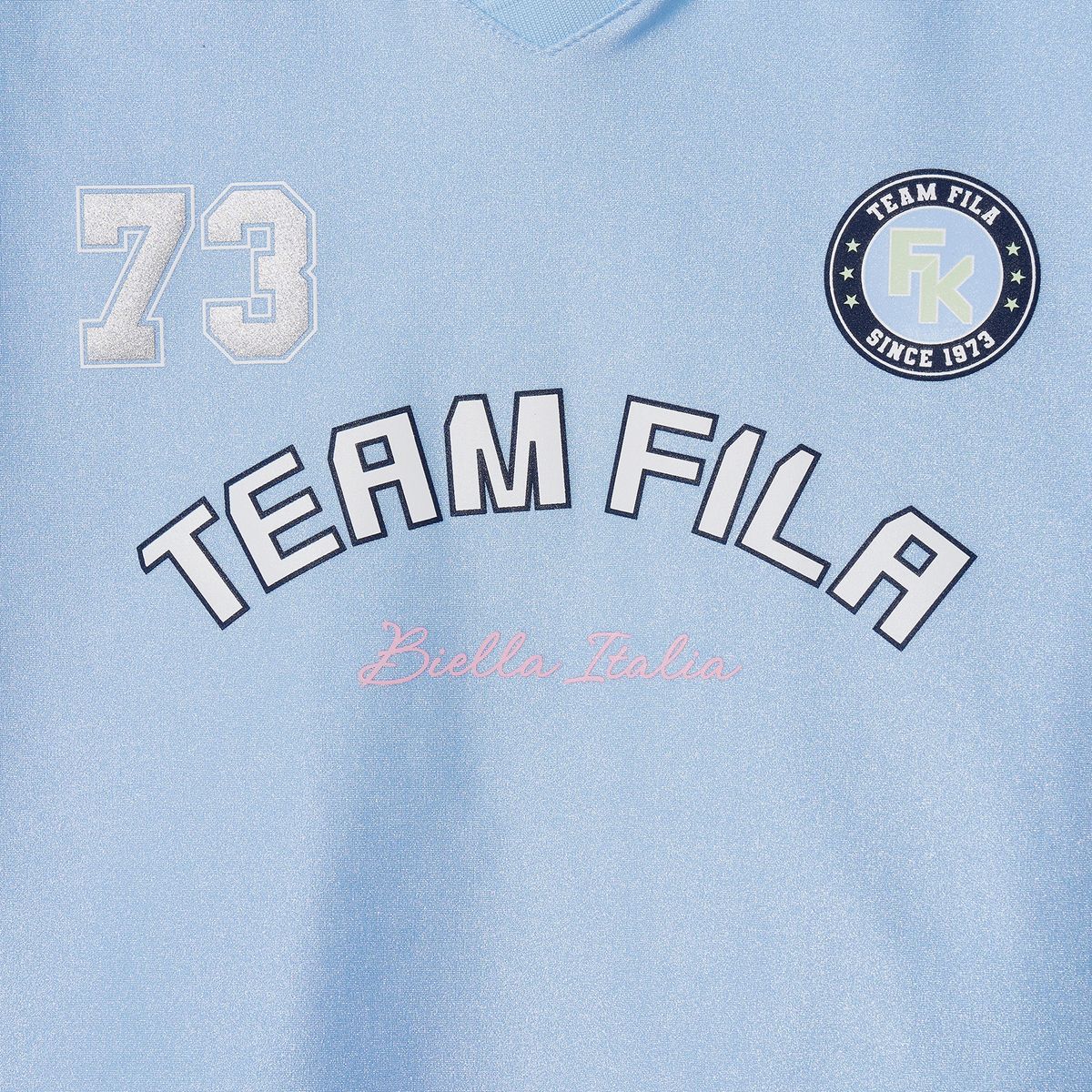 휠라 키즈(FILA KIDS) 블록코어 여아 크롭 티셔츠