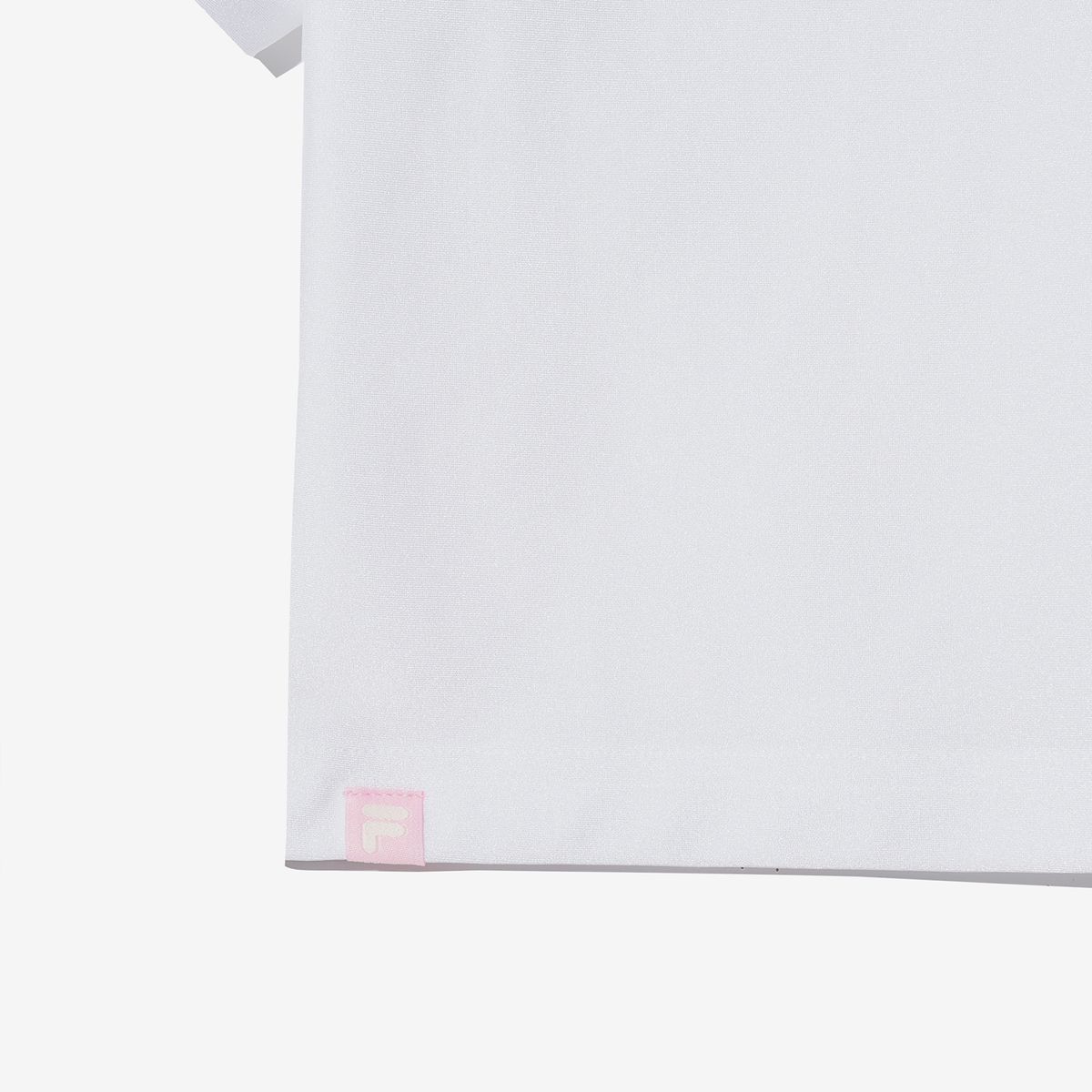 휠라 키즈(FILA KIDS) 블록코어 여아 크롭 티셔츠