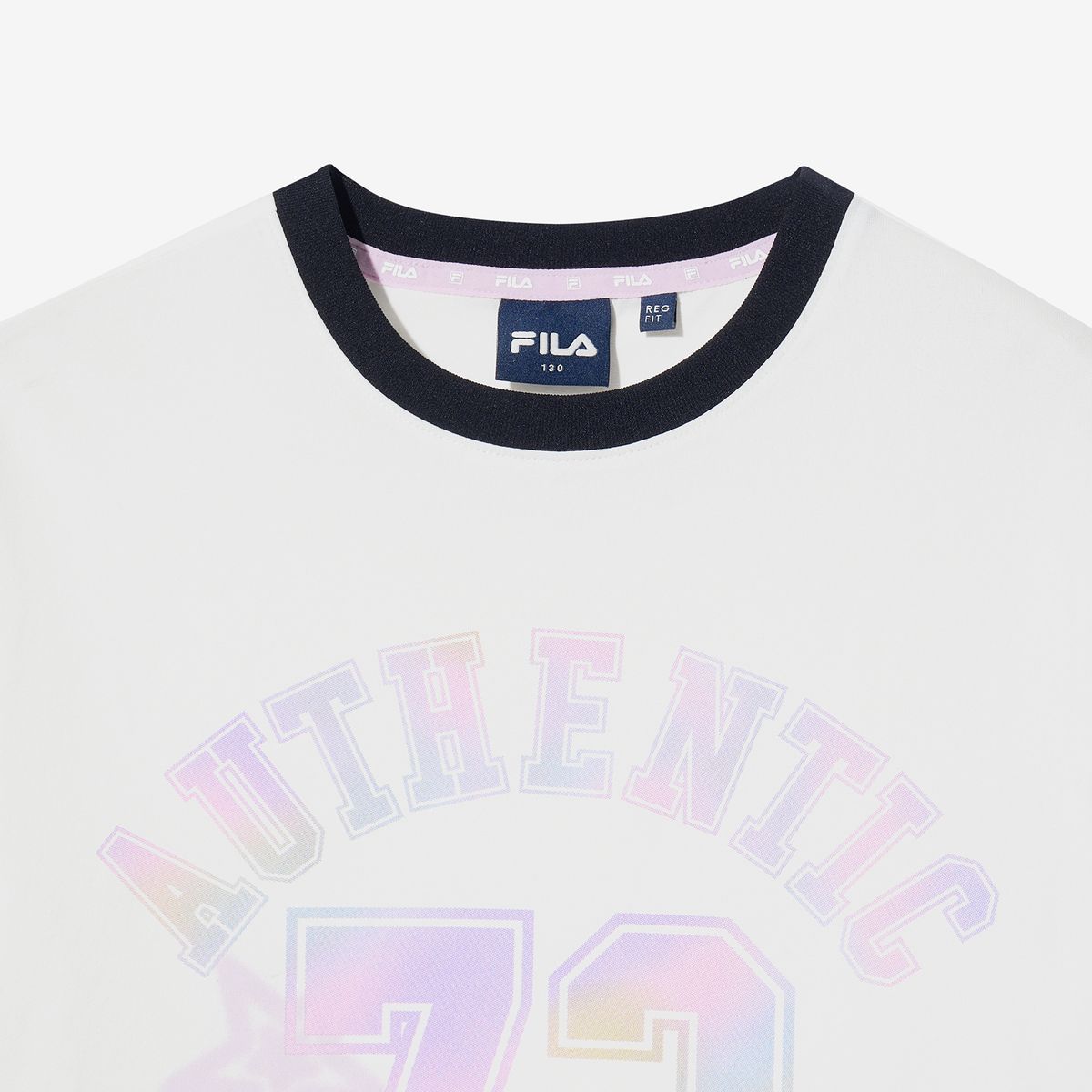 휠라 키즈(FILA KIDS) 여아 링거 티셔츠
