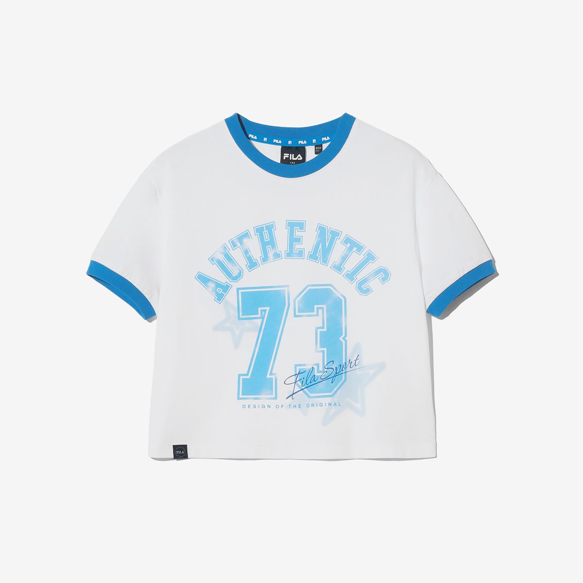 휠라 키즈(FILA KIDS) 여아 링거 티셔츠