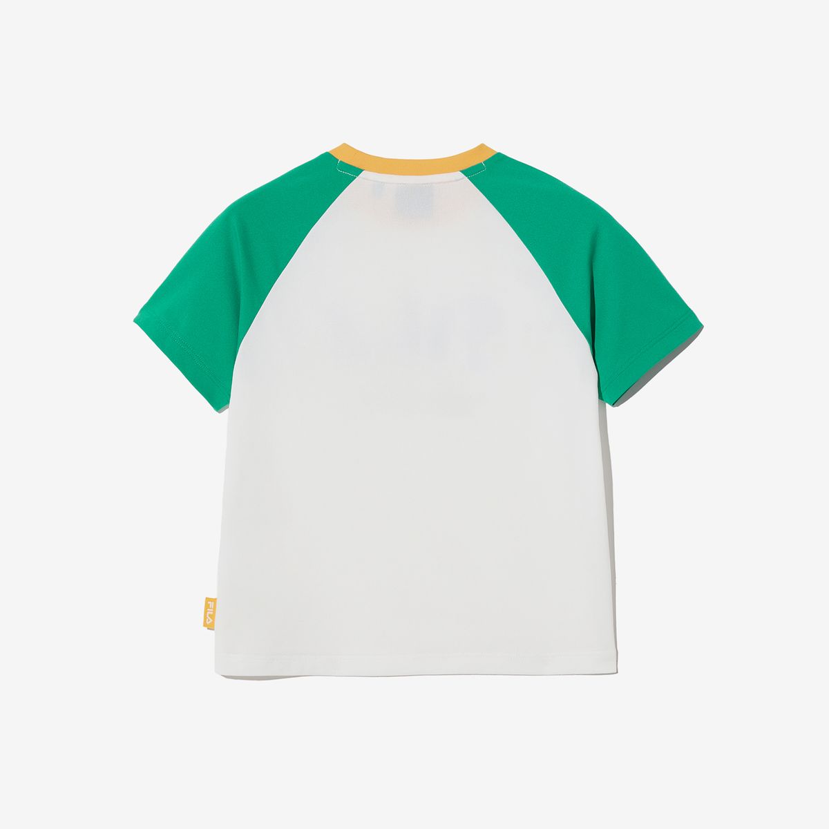 휠라 키즈(FILA KIDS) Travel club 컬러블럭 반팔티셔츠