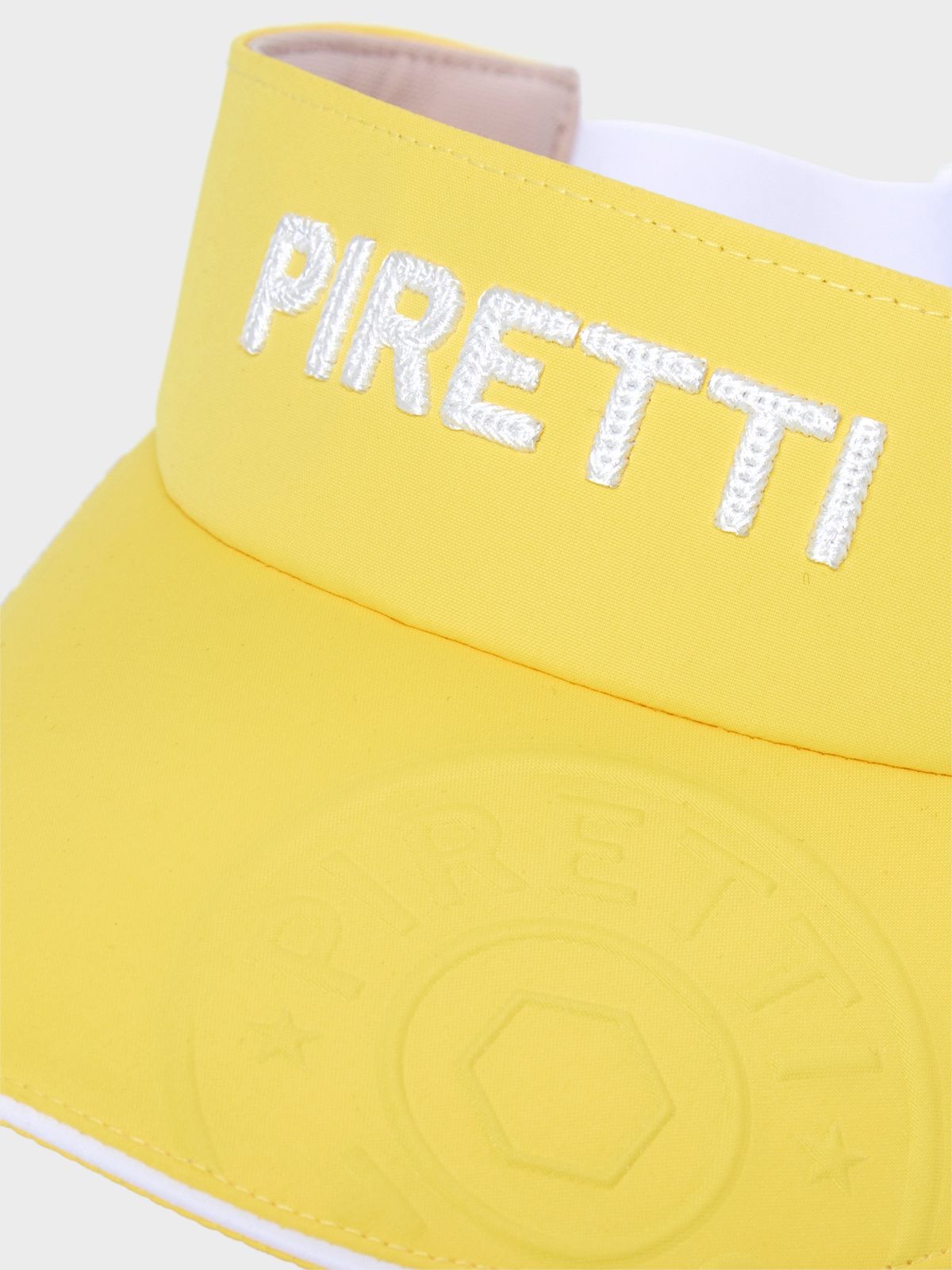 피레티(PIRETTI) 솔리드 투어 바이저_Yellow