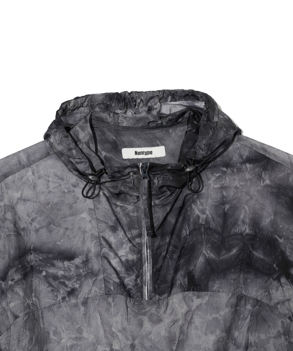 논타입(NONTYPE) CLOUD LIGHT WIND ANORAK (DARK GREY)