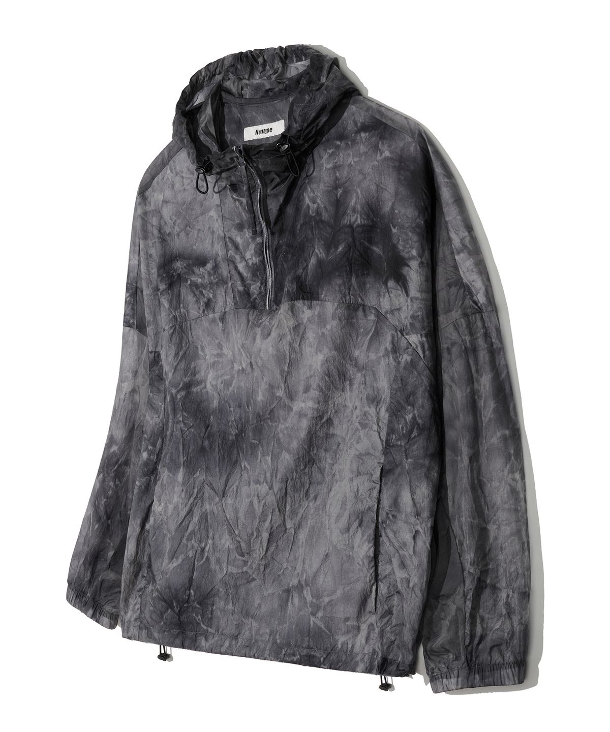 논타입(NONTYPE) CLOUD LIGHT WIND ANORAK (DARK GREY)