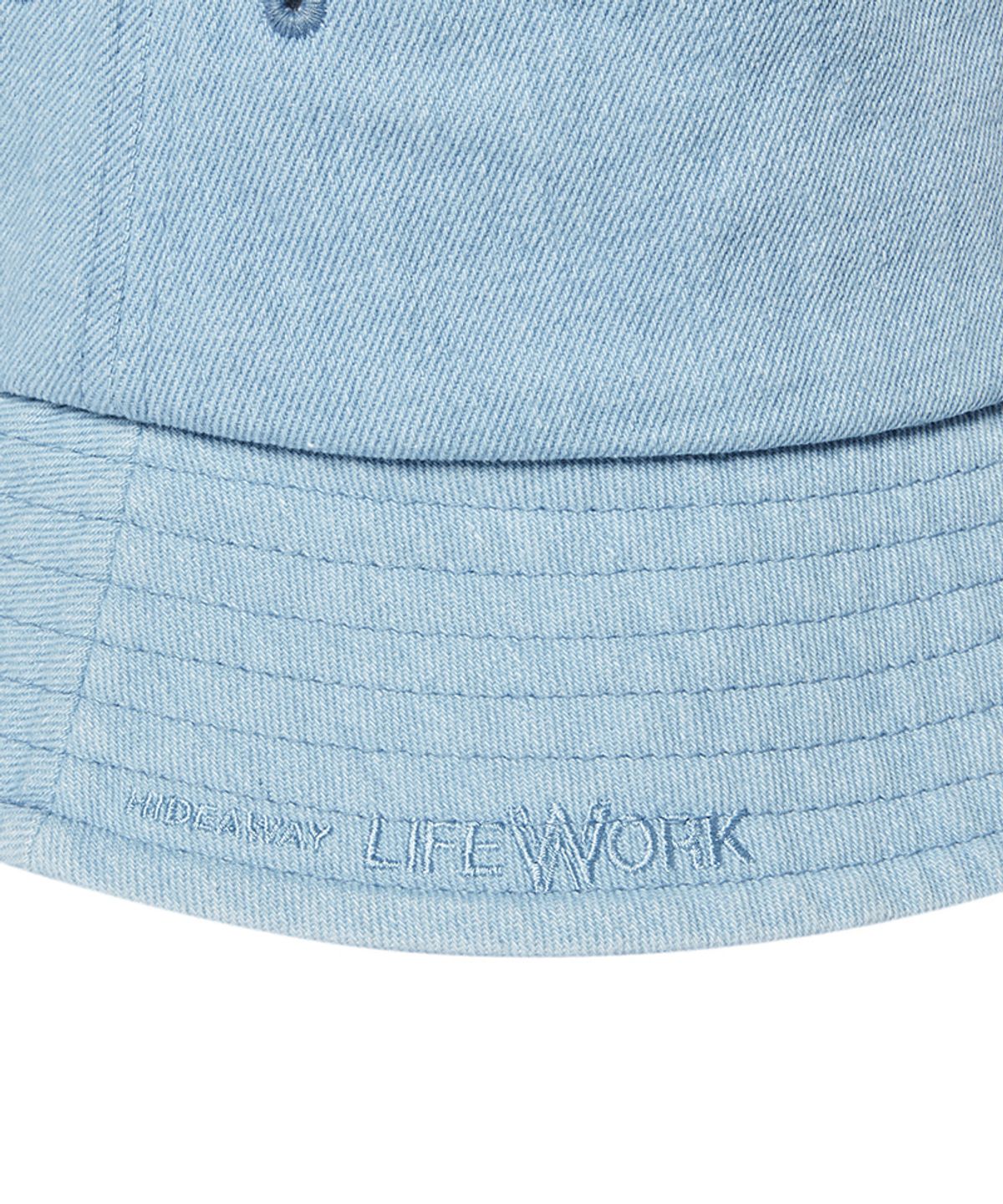 라이프워크(LIFEWORK) 고주파 라독 워싱 버킷햇
