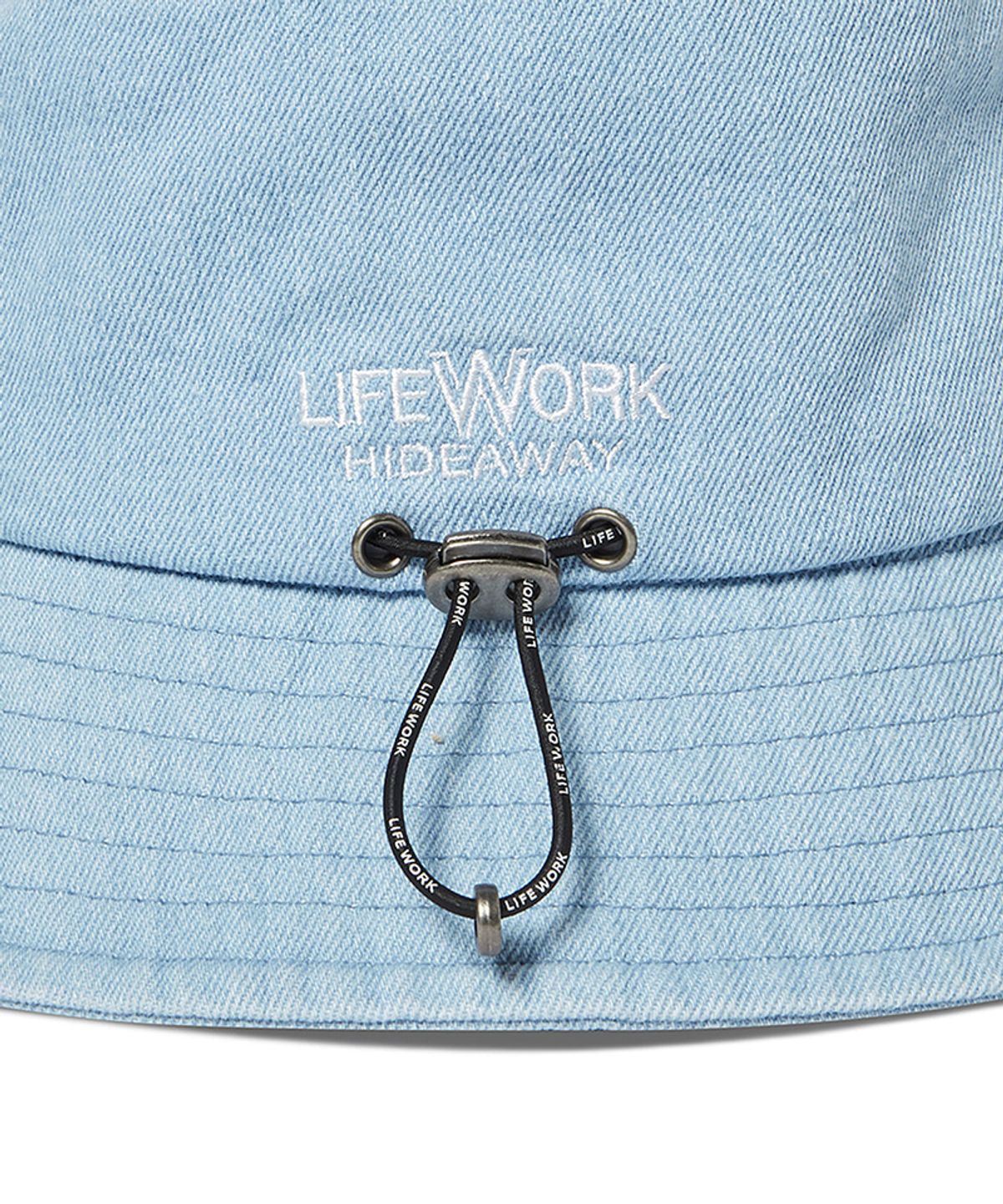 라이프워크(LIFEWORK) 고주파 라독 워싱 버킷햇