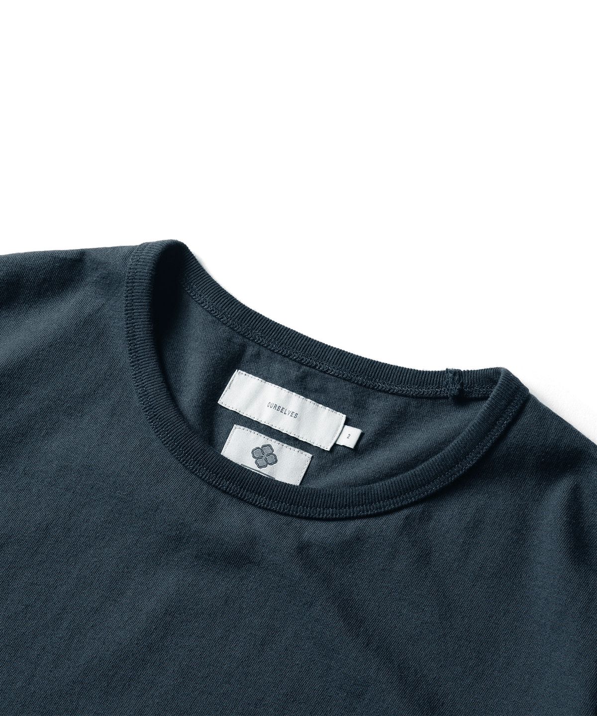 에스파이(ESFAI) [ESFAI X OURSELVES] MULTI C STRIPE T SHIRTS (BLUE)