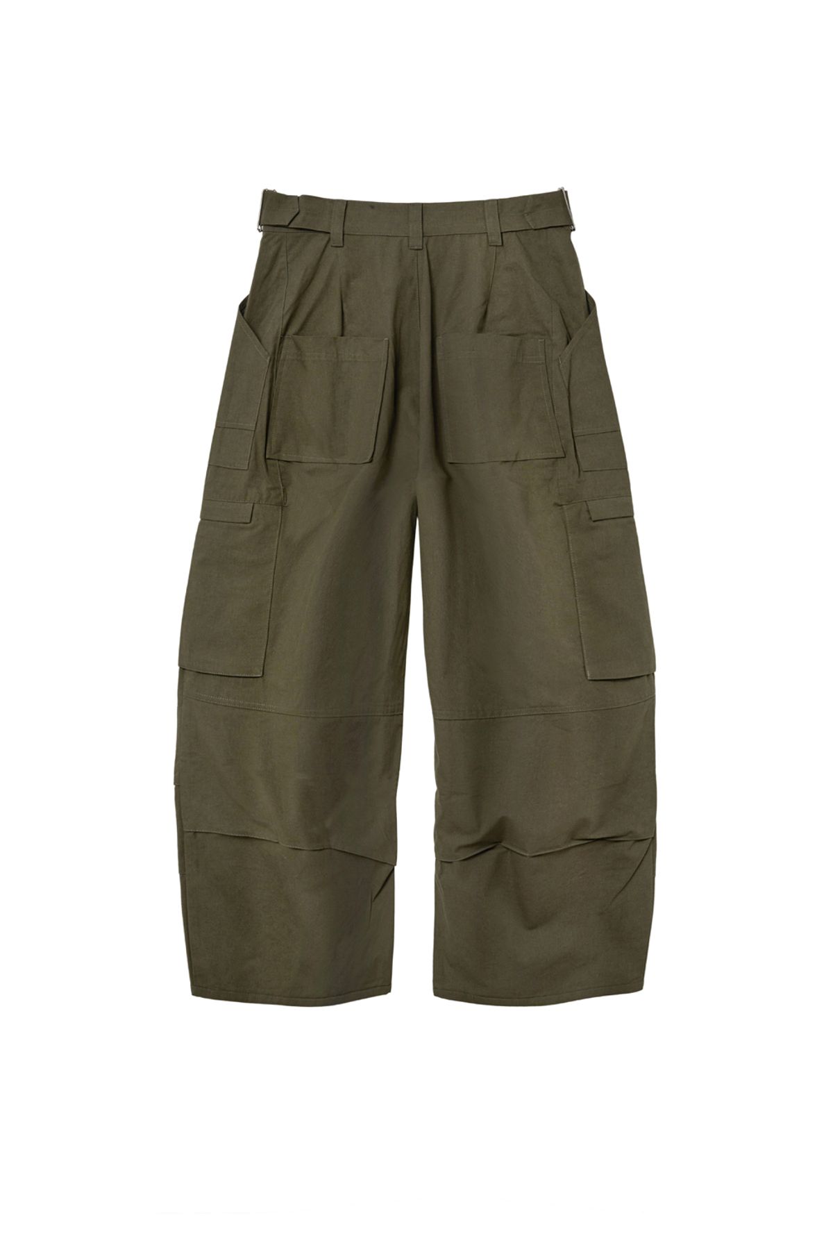 해칭룸(HATCHINGROOM) Fatigue Over Pants Ripstop Dark Khaki