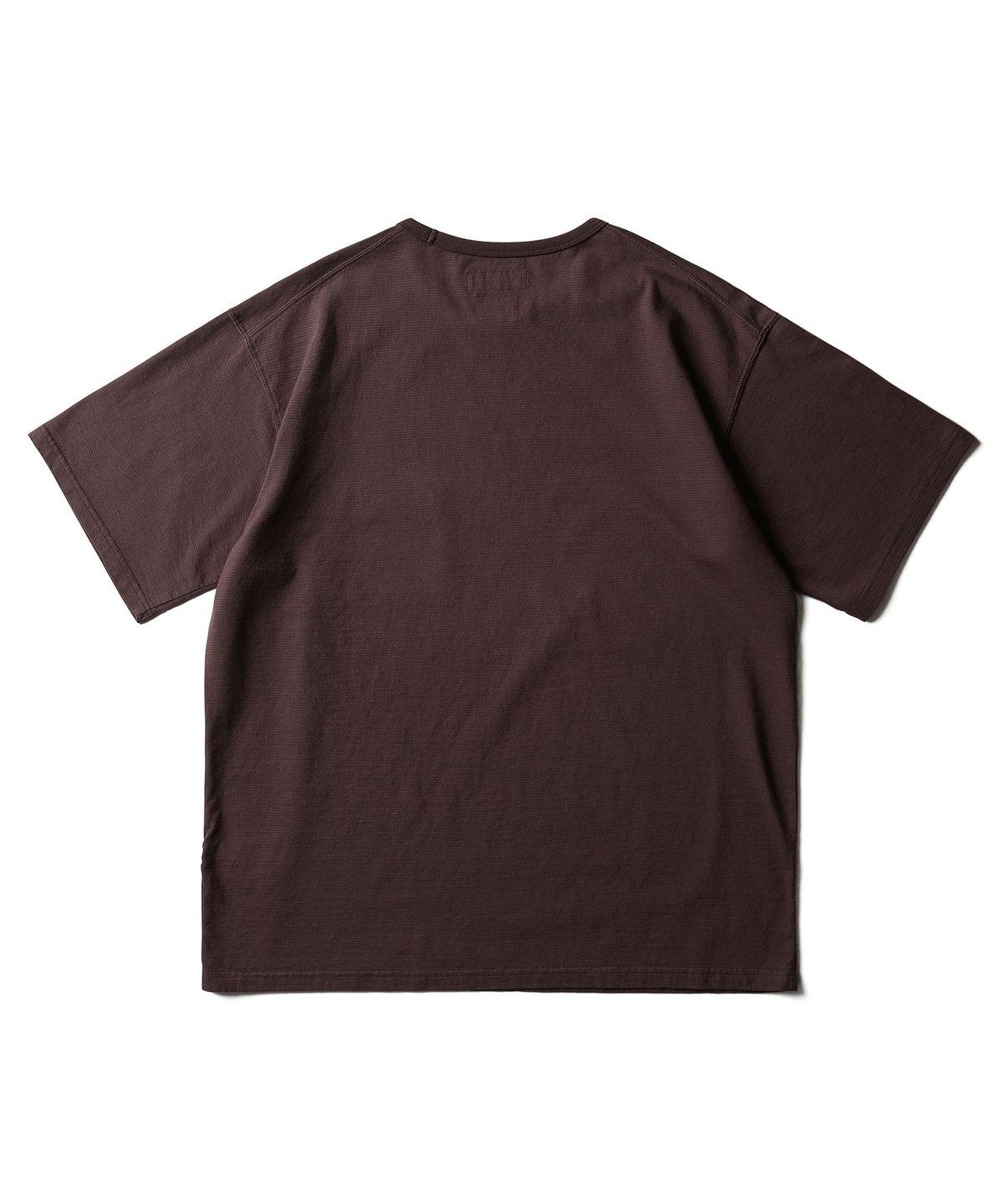 에스파이(ESFAI) [ESFAI X OURSELVES] MULTI C STRIPE T SHIRTS (BROWN)