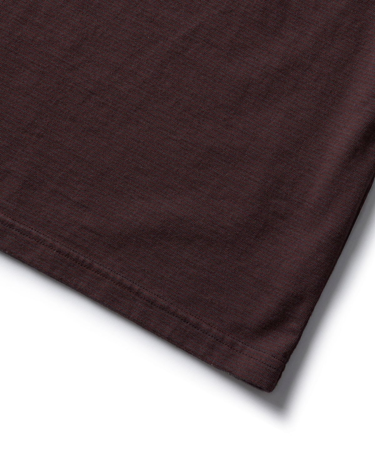 에스파이(ESFAI) [ESFAI X OURSELVES] MULTI C STRIPE T SHIRTS (BROWN)