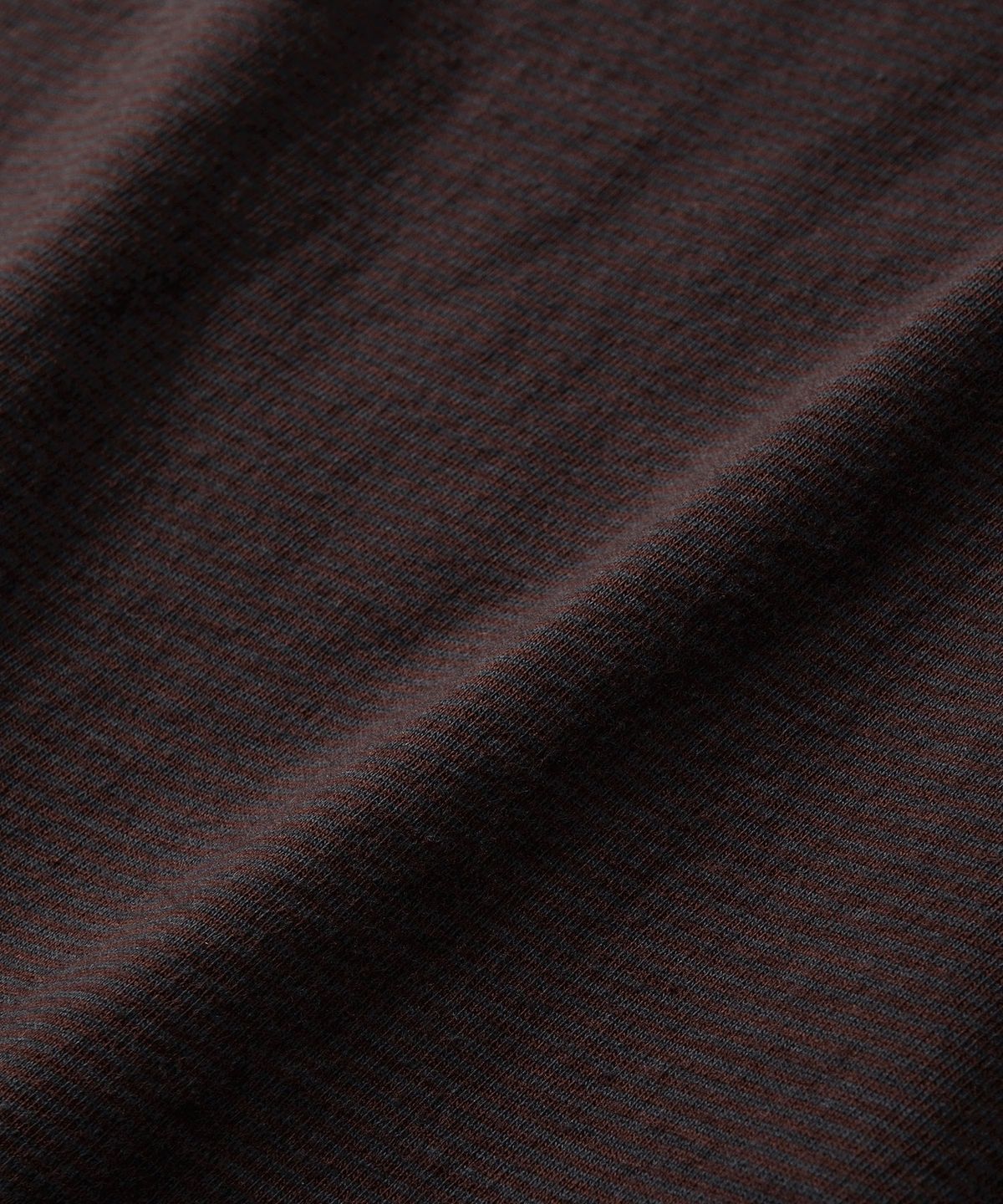 에스파이(ESFAI) [ESFAI X OURSELVES] MULTI C STRIPE T SHIRTS (BROWN)