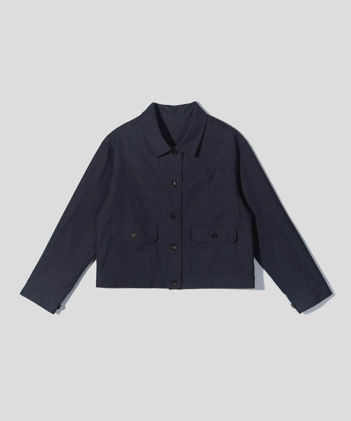 하우스 오브 폰드(HOUSE OF POND) Linen Work Jacket_Navy